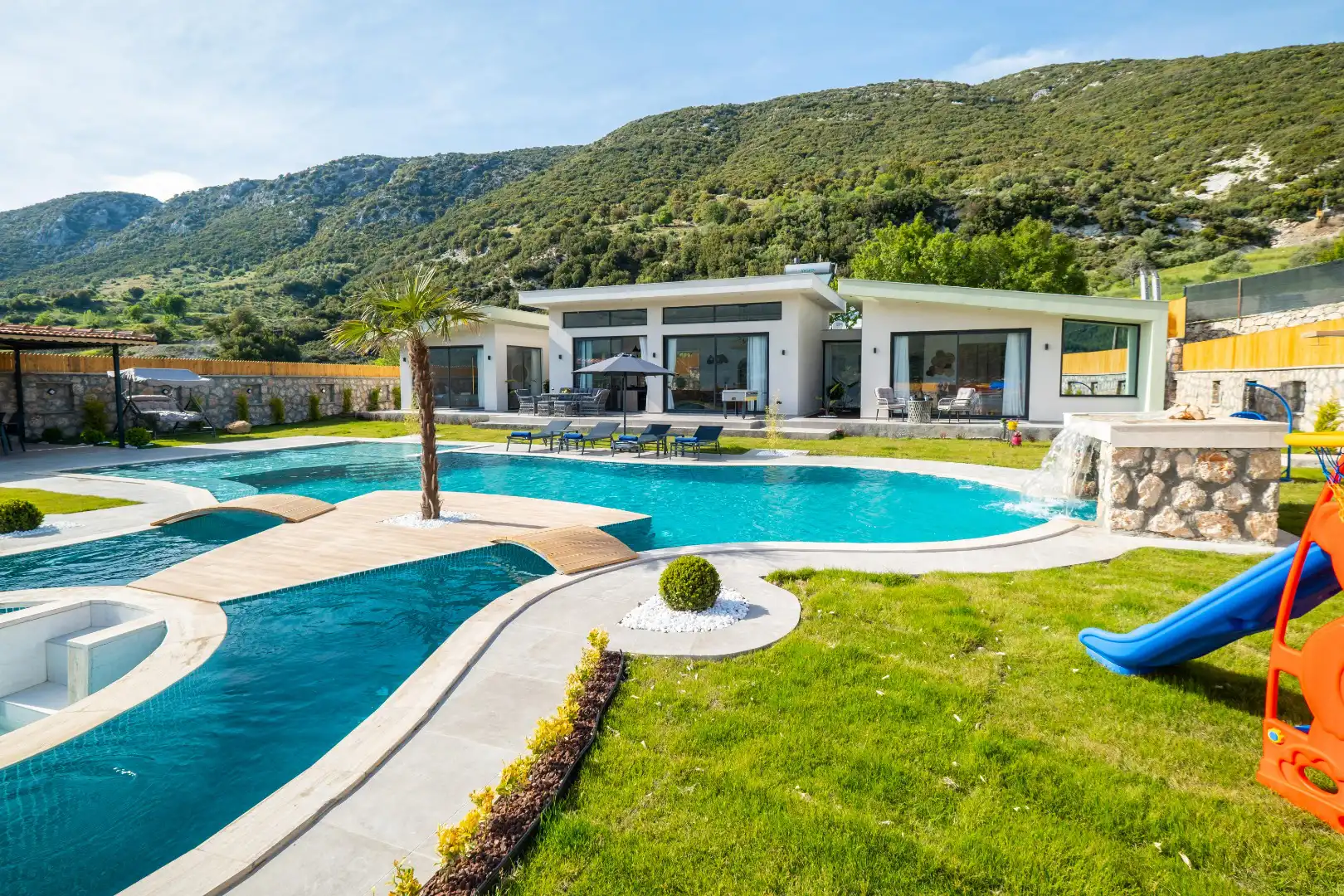 Villa Jafar in Saribelen, with Private Pool
