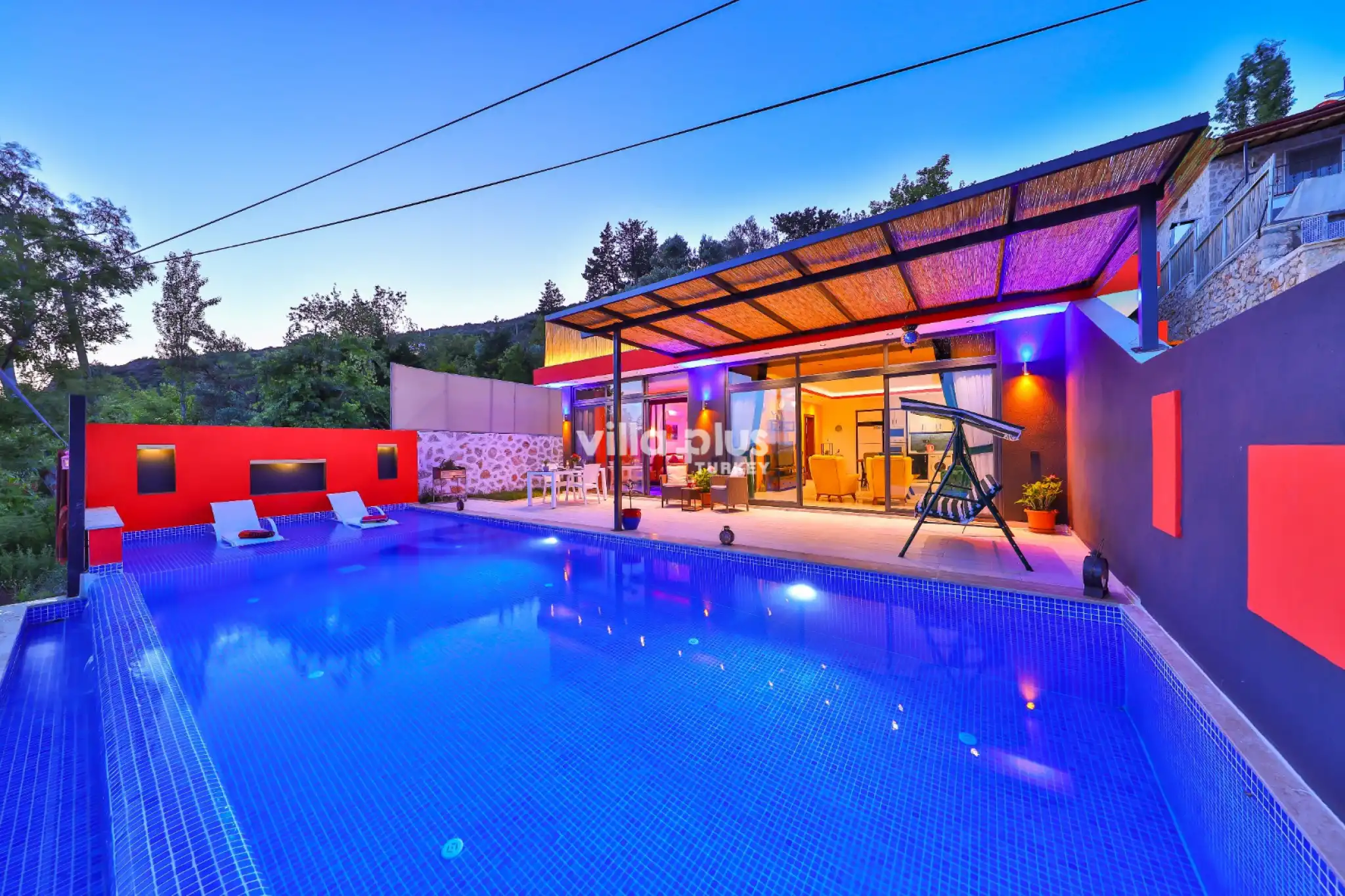 Weekly Conservative Honeymoon Villa for Rent in Kalkan