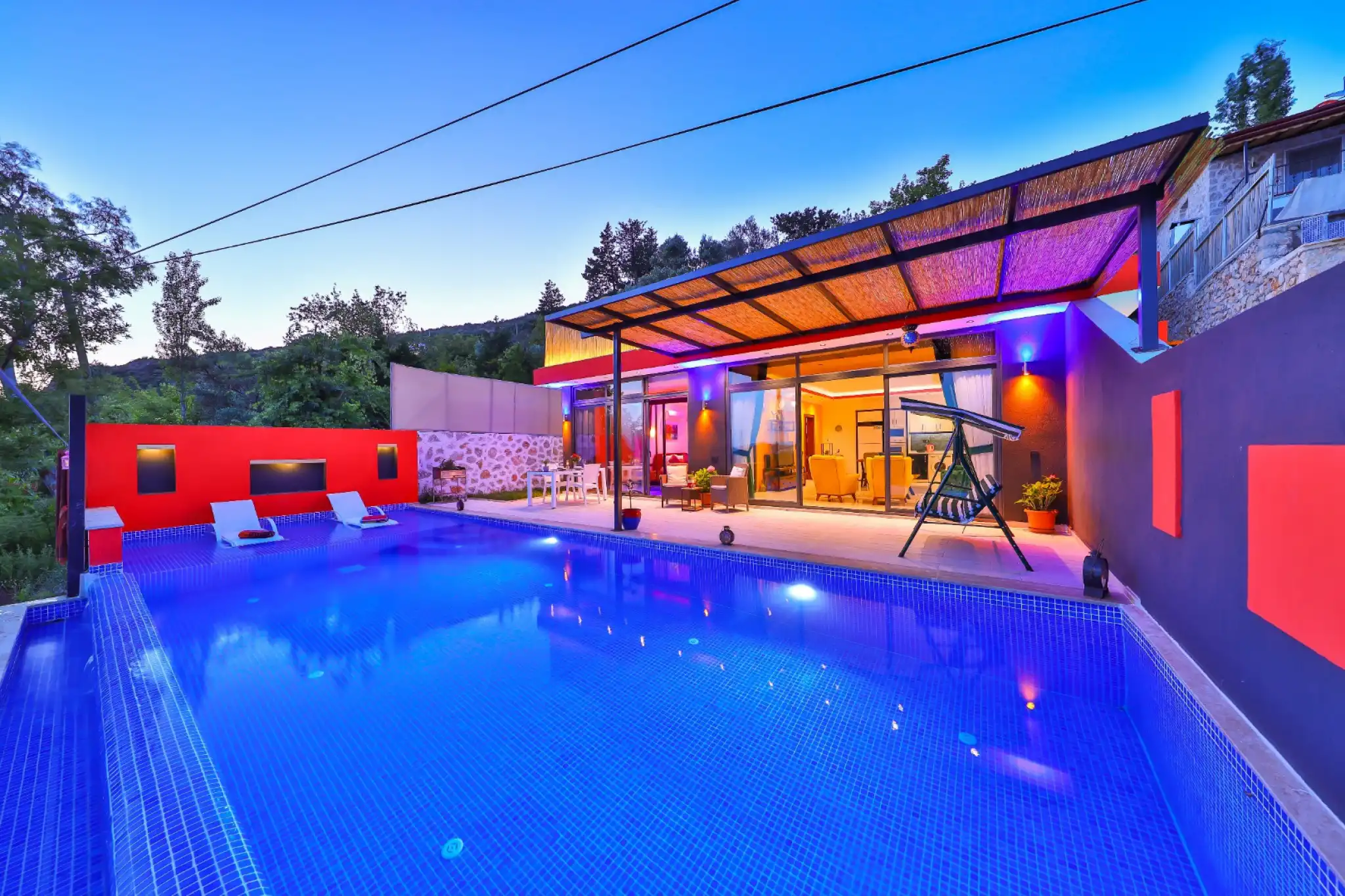 Weekly Conservative Honeymoon Villa for Rent in Kalkan