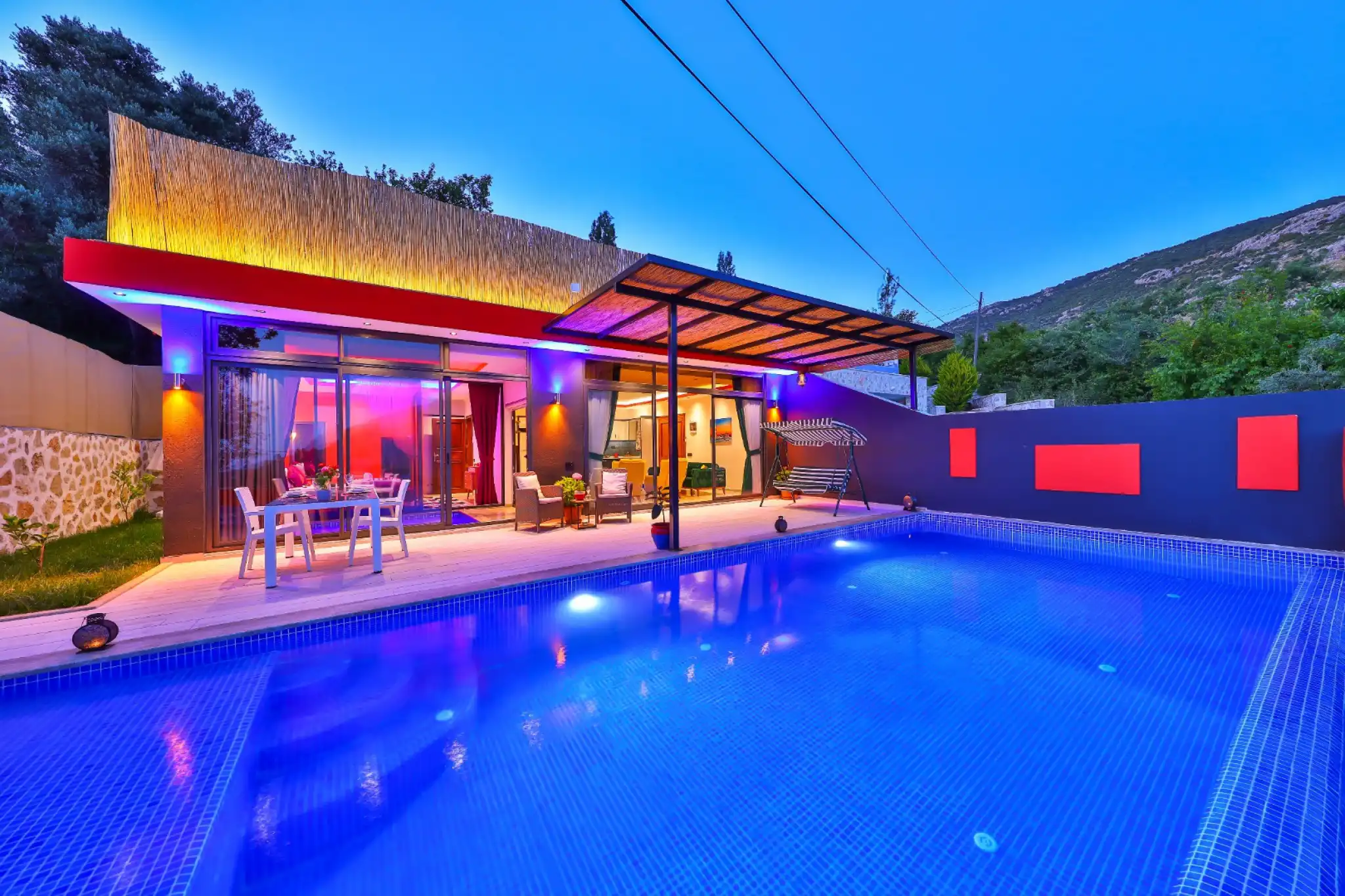 Weekly Conservative Honeymoon Villa for Rent in Kalkan