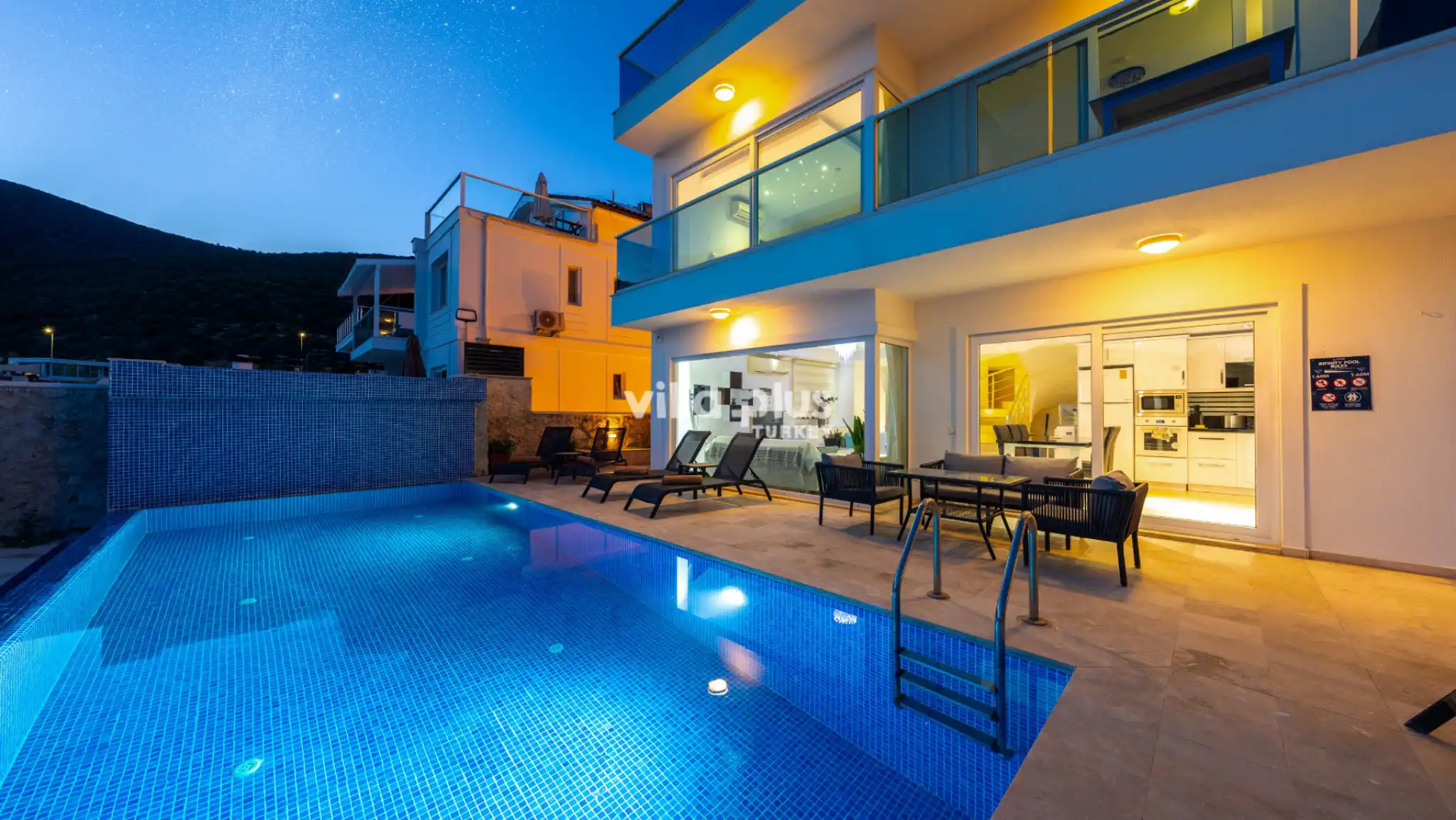 Villa for Rent in Kalkan on a Weekly Basis