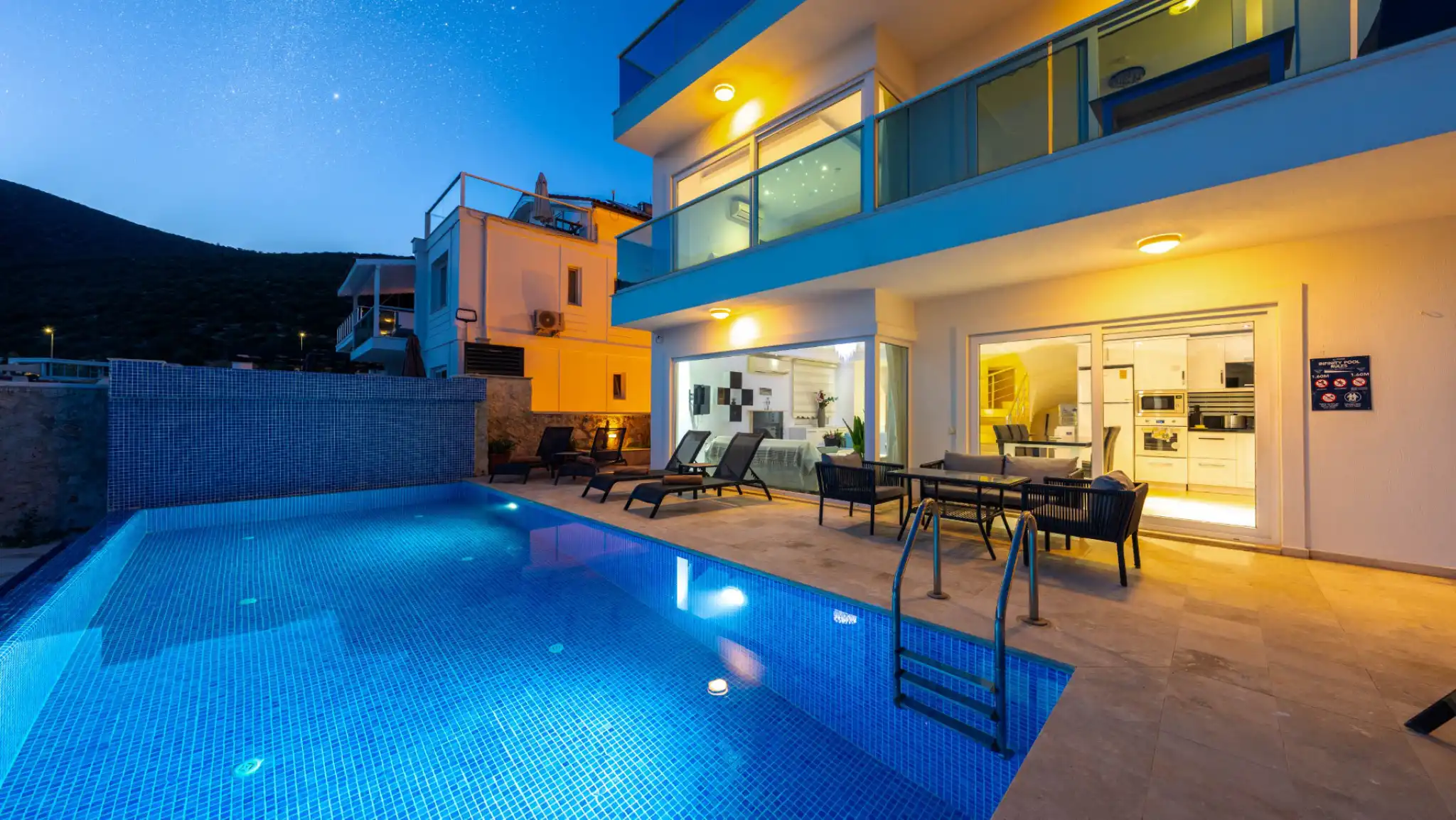 Villa for Rent in Kalkan on a Weekly Basis