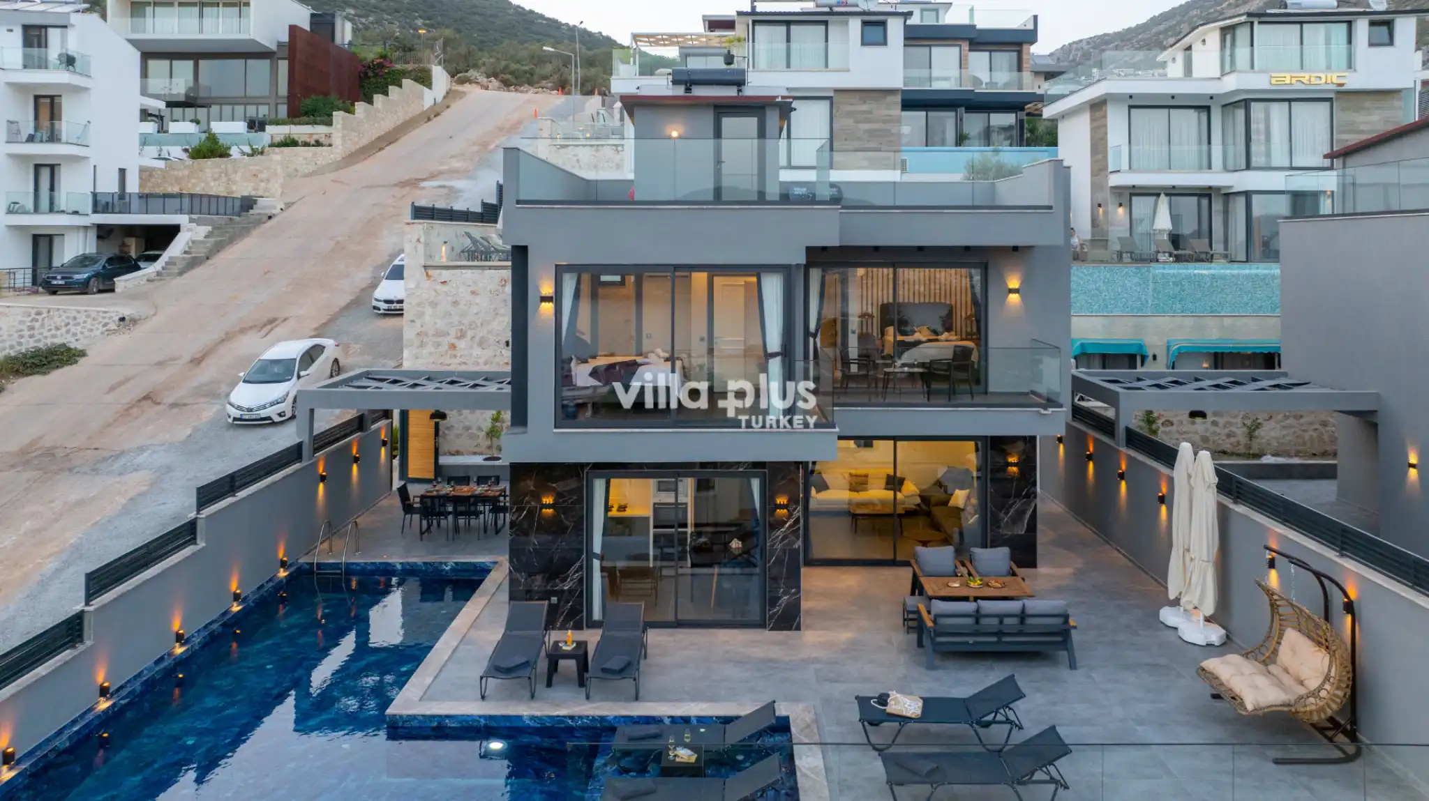 Villa Rivella, 8 person sea view villa in Kalkan area