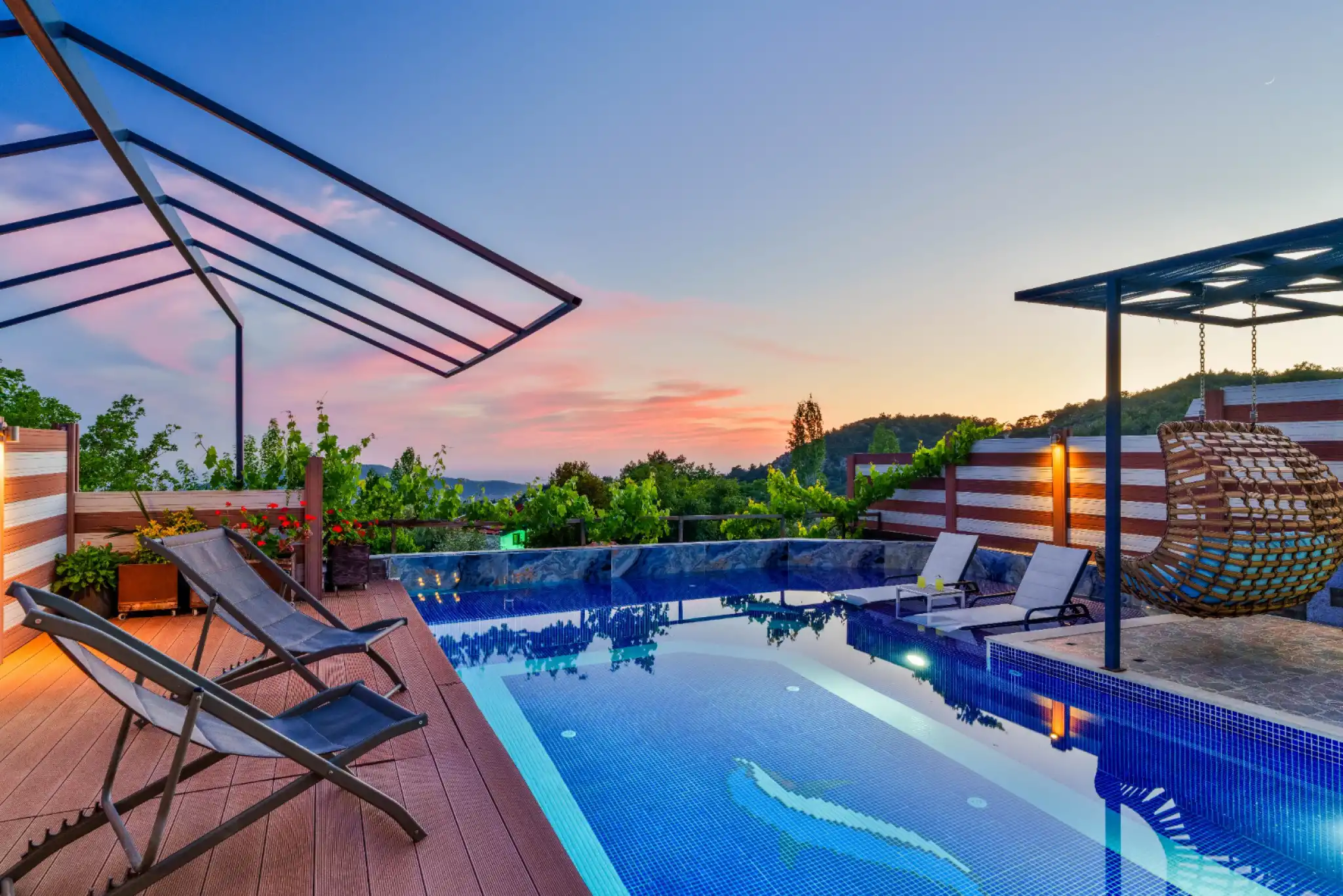 Villa Mert is a stunning weekly rental villa in Islamlar.