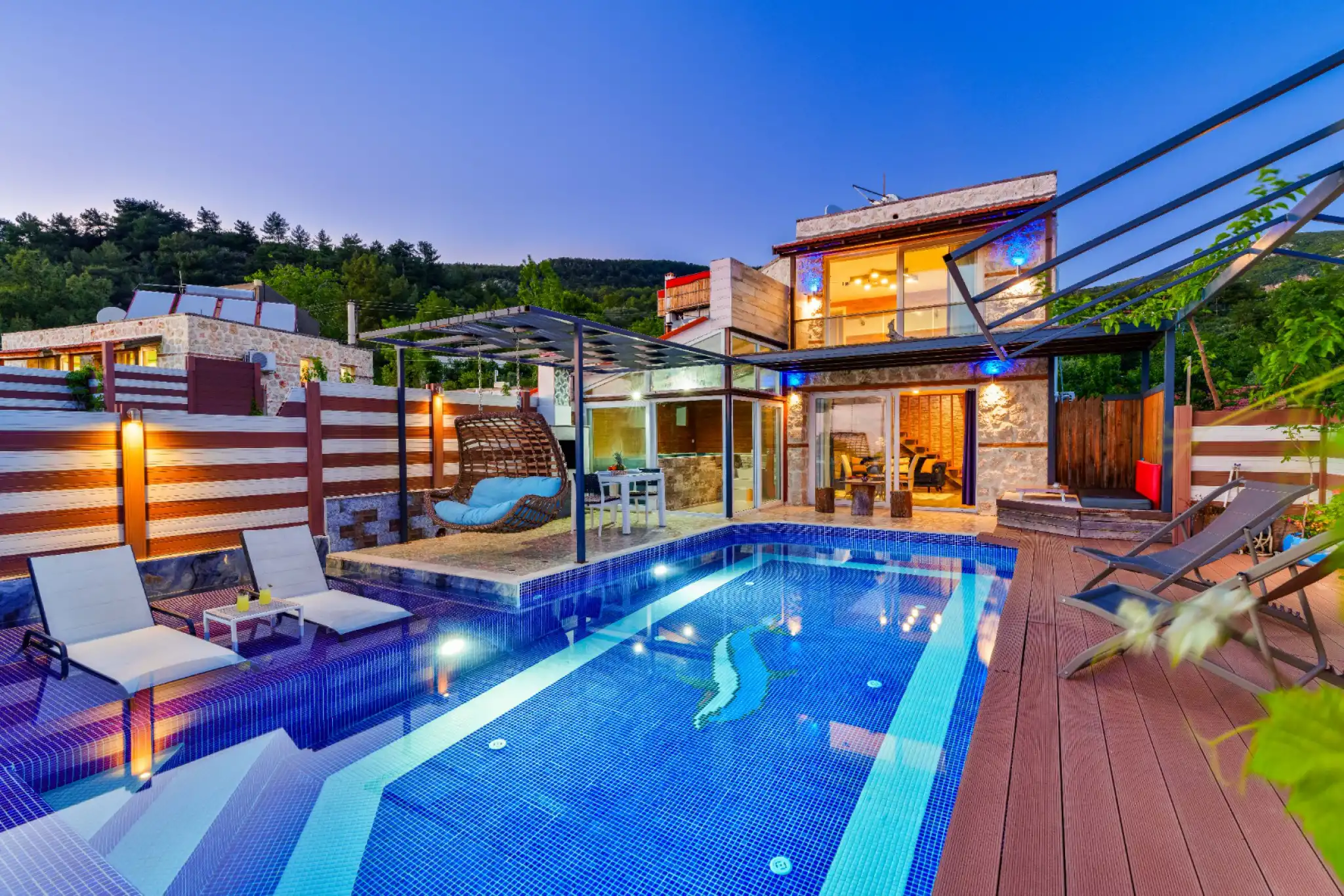 Villa Mert is a stunning weekly rental villa in Islamlar.