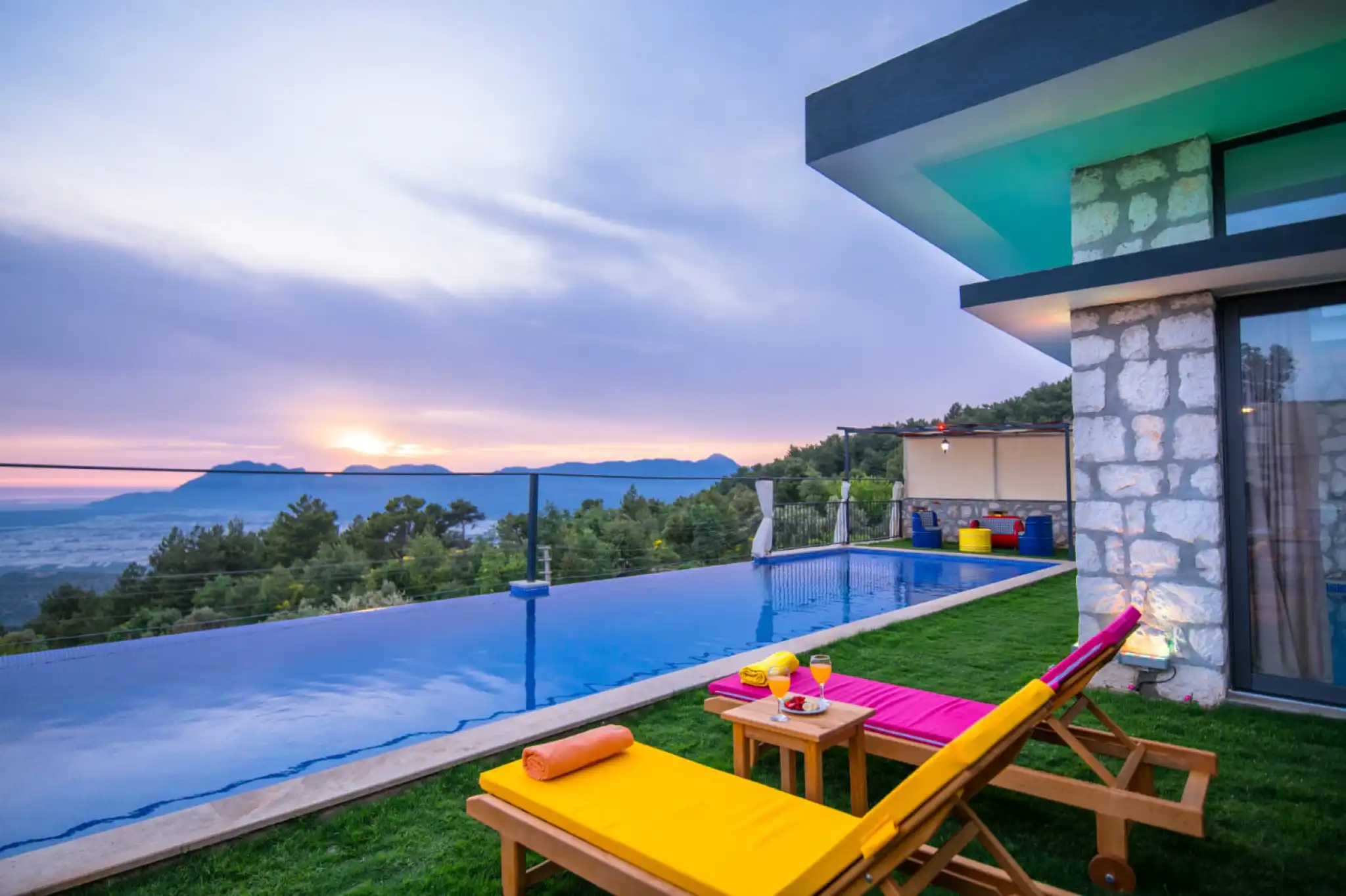 Villa Mona is a weekly luxury villa for rent in Kalkan 