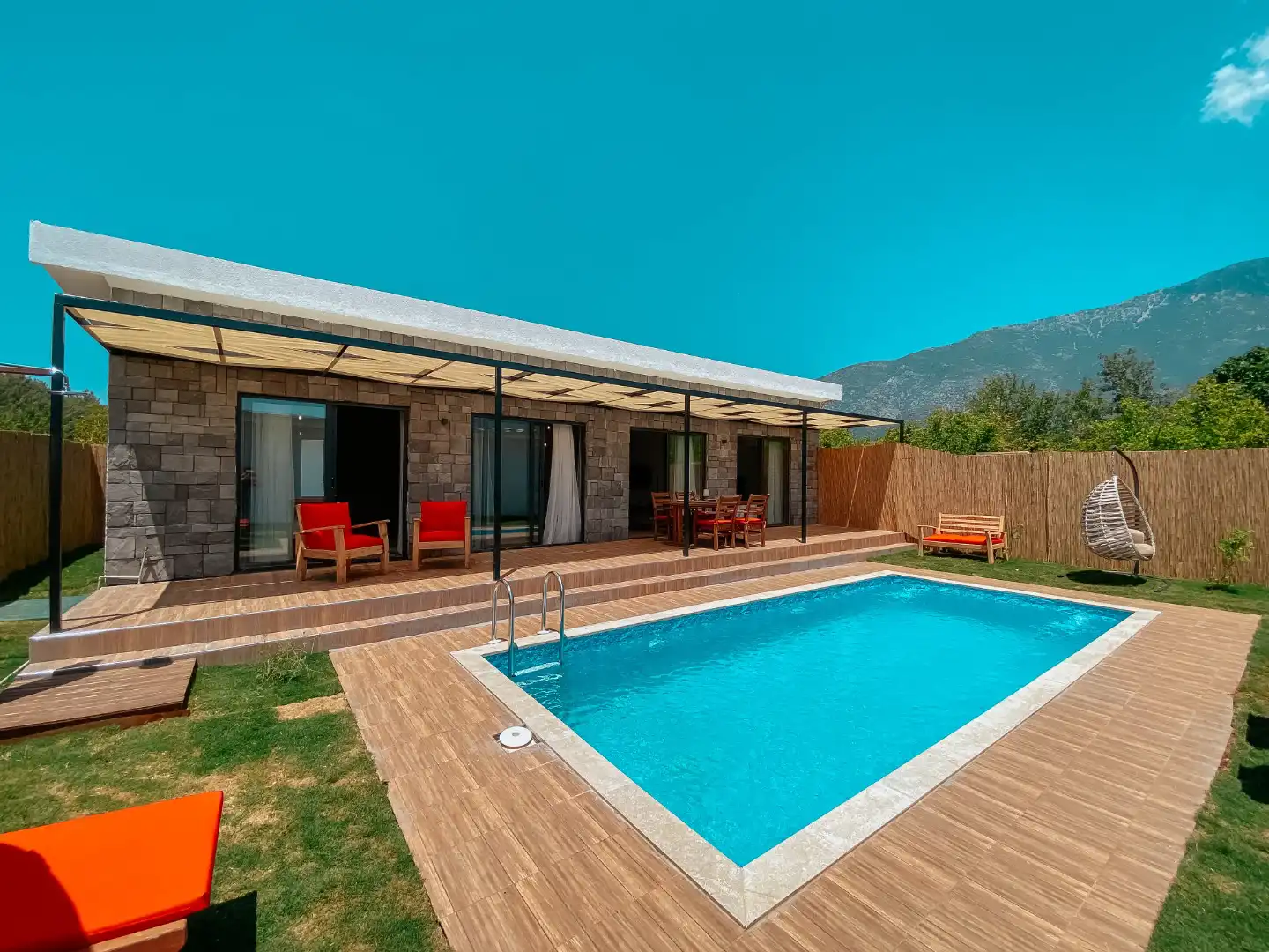 VİLLA PAMİRA DUO 1 in Hisaronu, with Private Pool