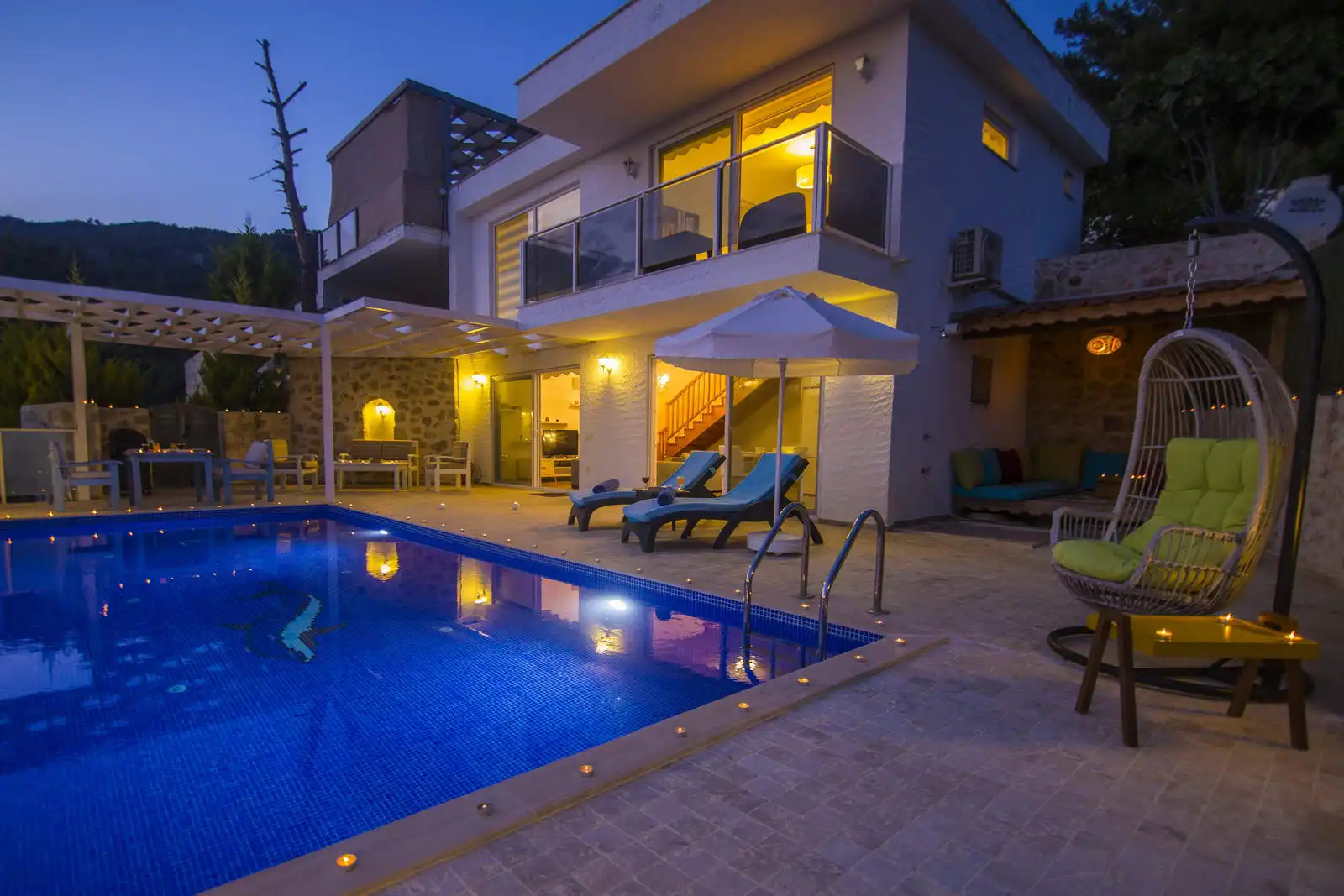 Villa Kolera in İslamlar, with Private Pool