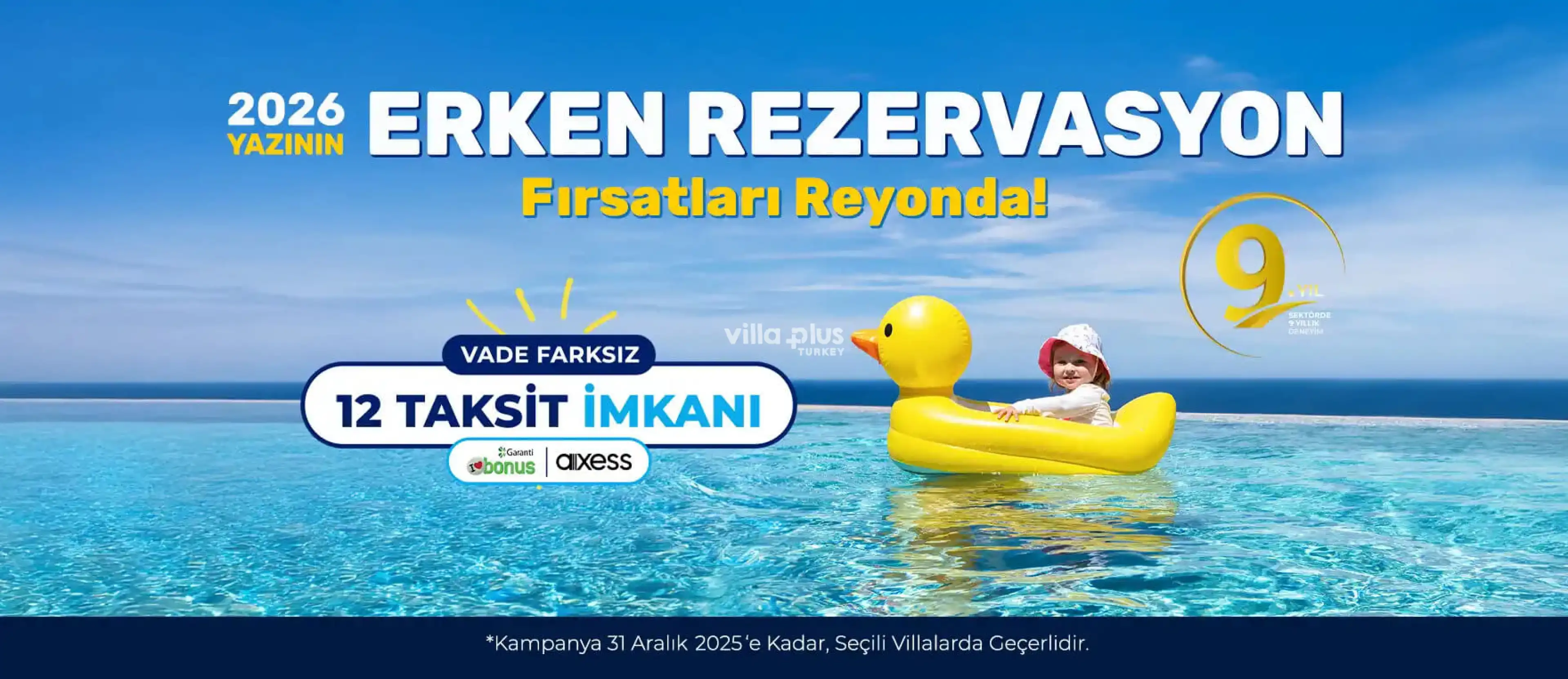 2026 Erken Rezervasyon Fırsatları