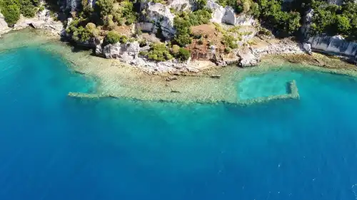 Underwater Roman Ruins; Kekova