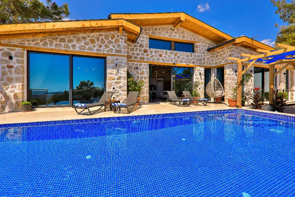 Villa Poem in İslamlar, with Private Pool