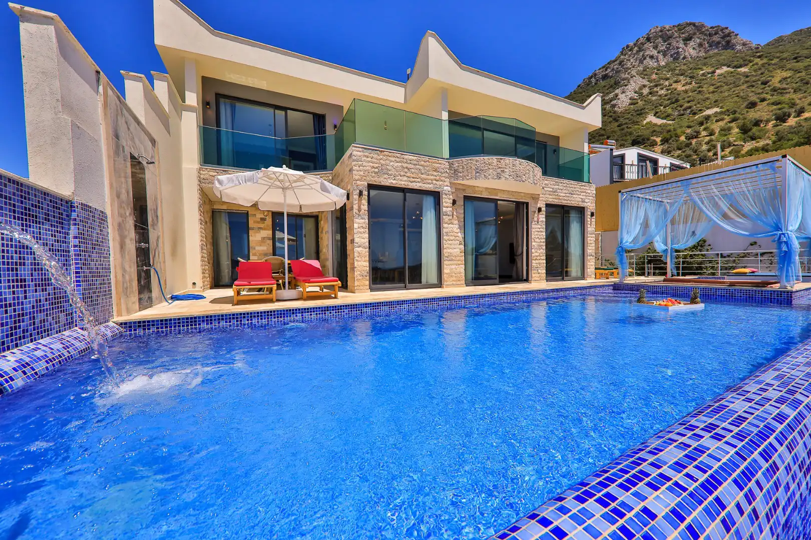 Villa Ligurya in Akbel, with Private Pool