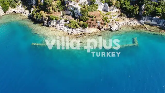 Underwater Roman Ruins; Kekova