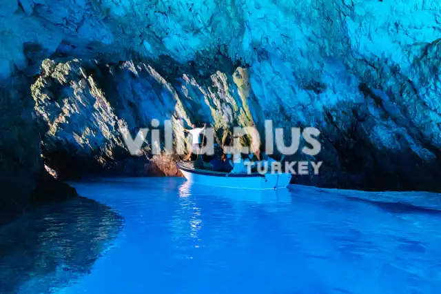 Blue Cave of Turkey