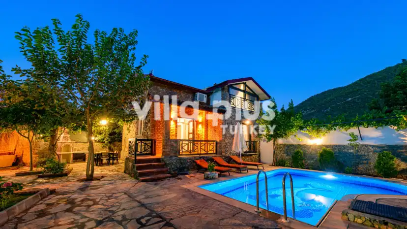 Villa Sarnıç: Tarihi Kayaköy'de Haftalık Kiralık Villa