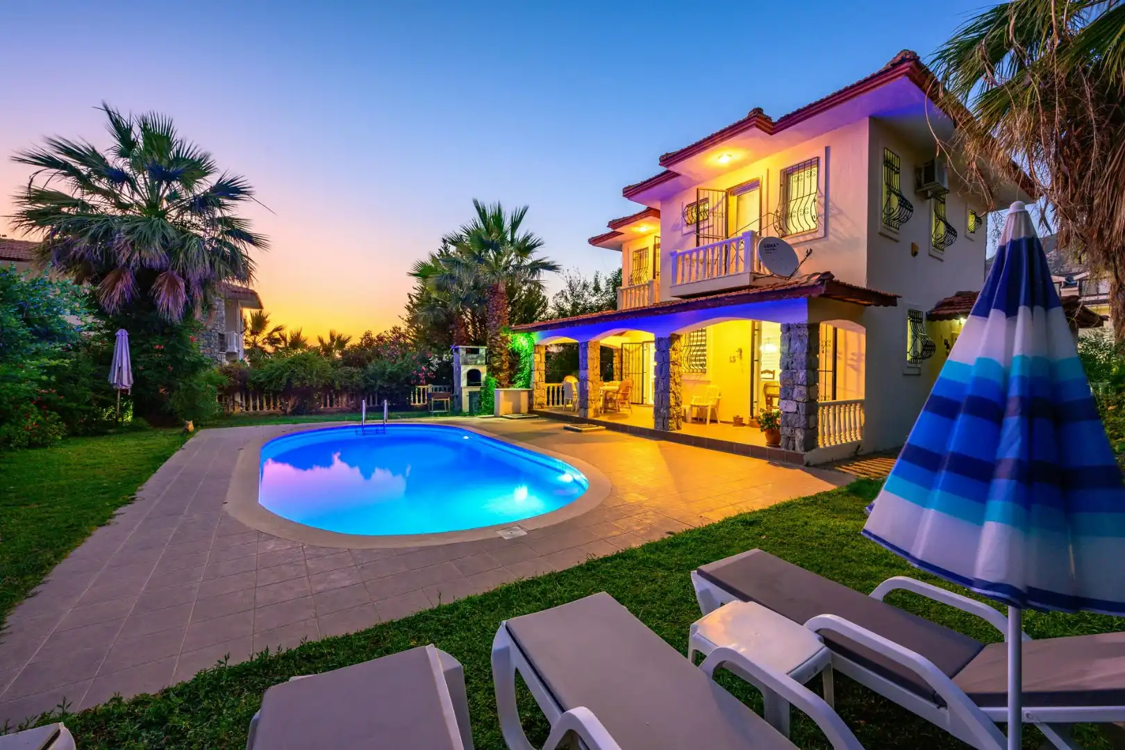 VİLLA AZAHAR in Ovacik, with Private Pool