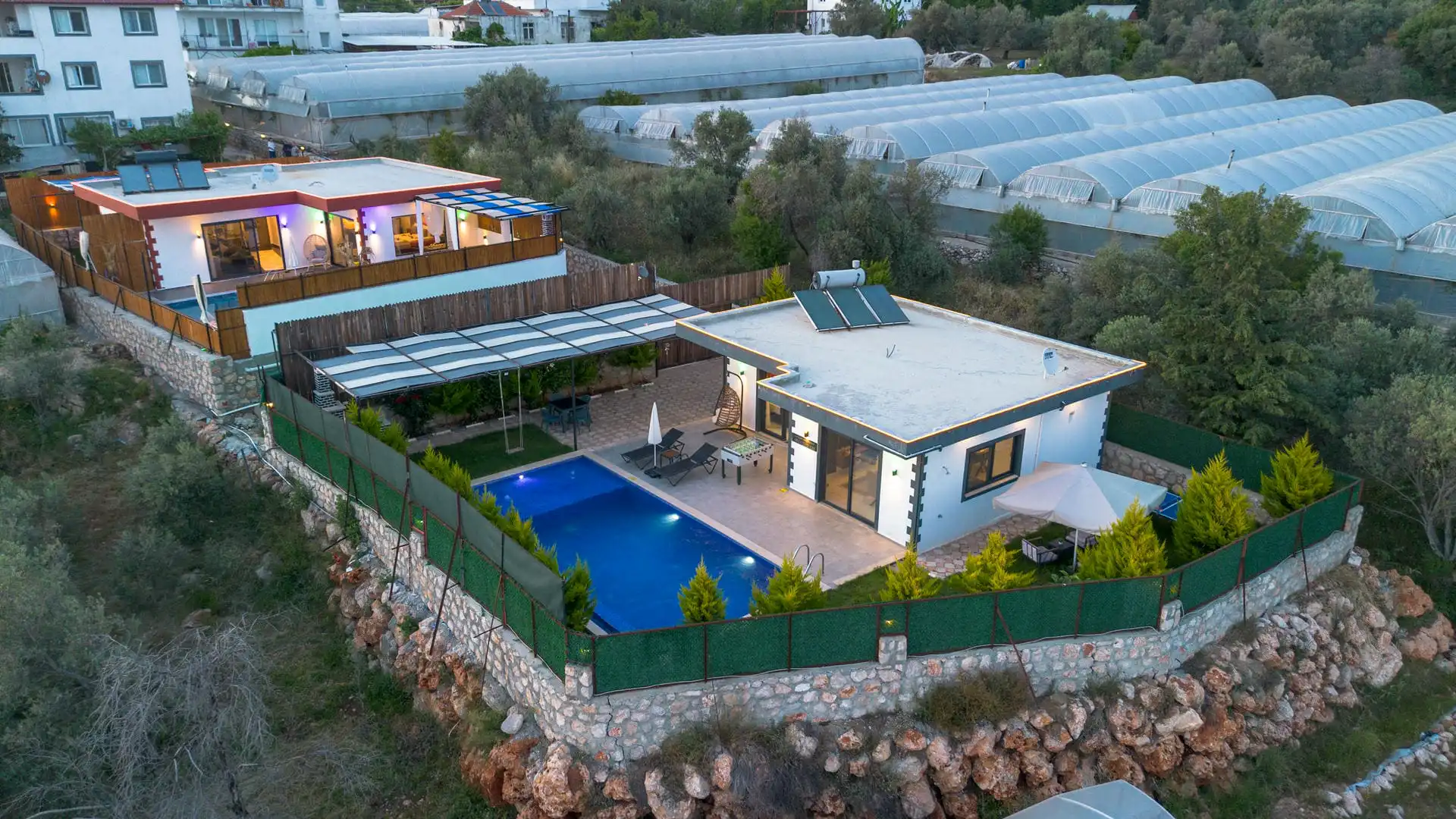 Villa İlyada in Cavdir, with Private Pool
