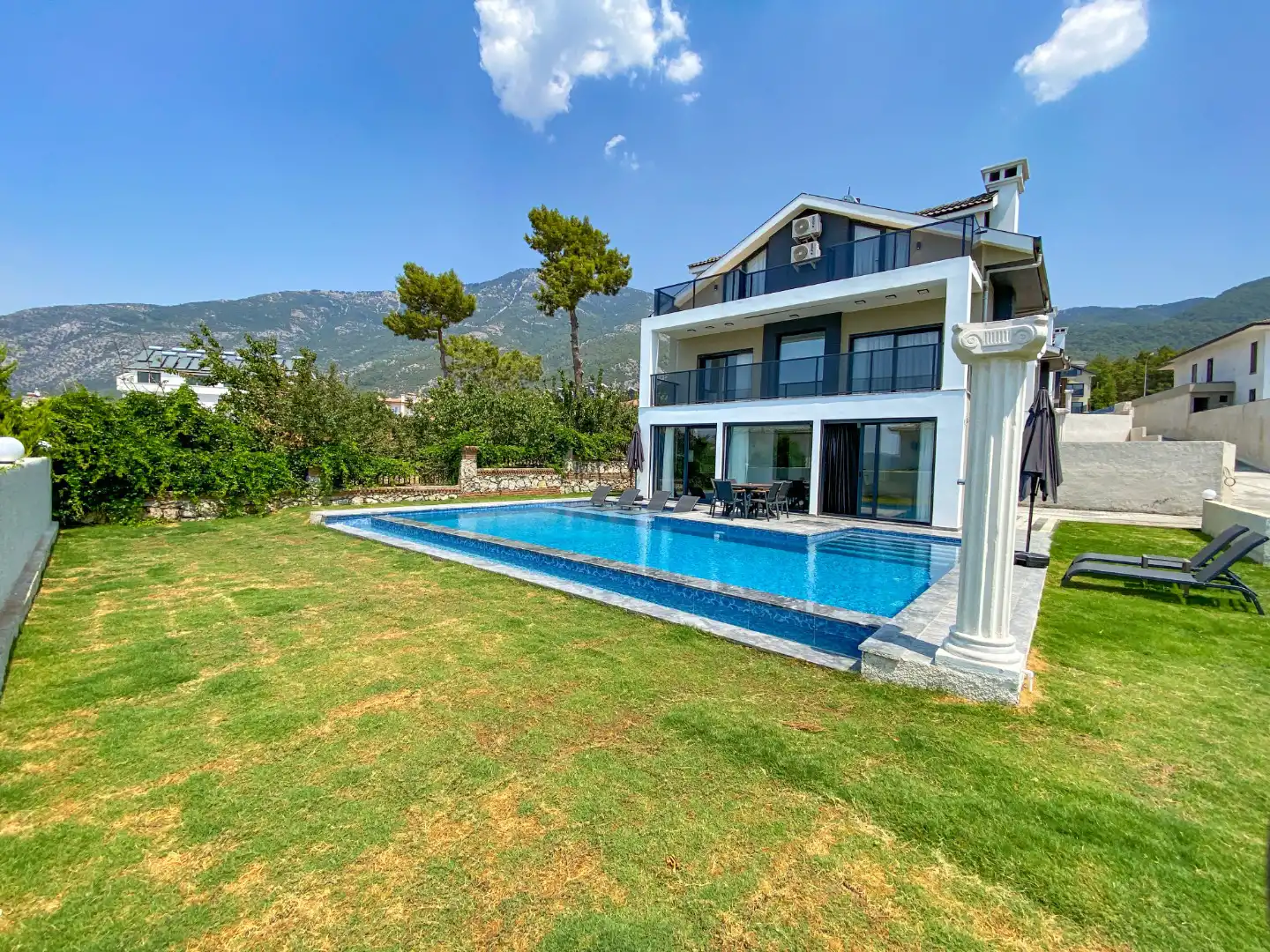 Villa Novelle in Ovacik, with Private Pool