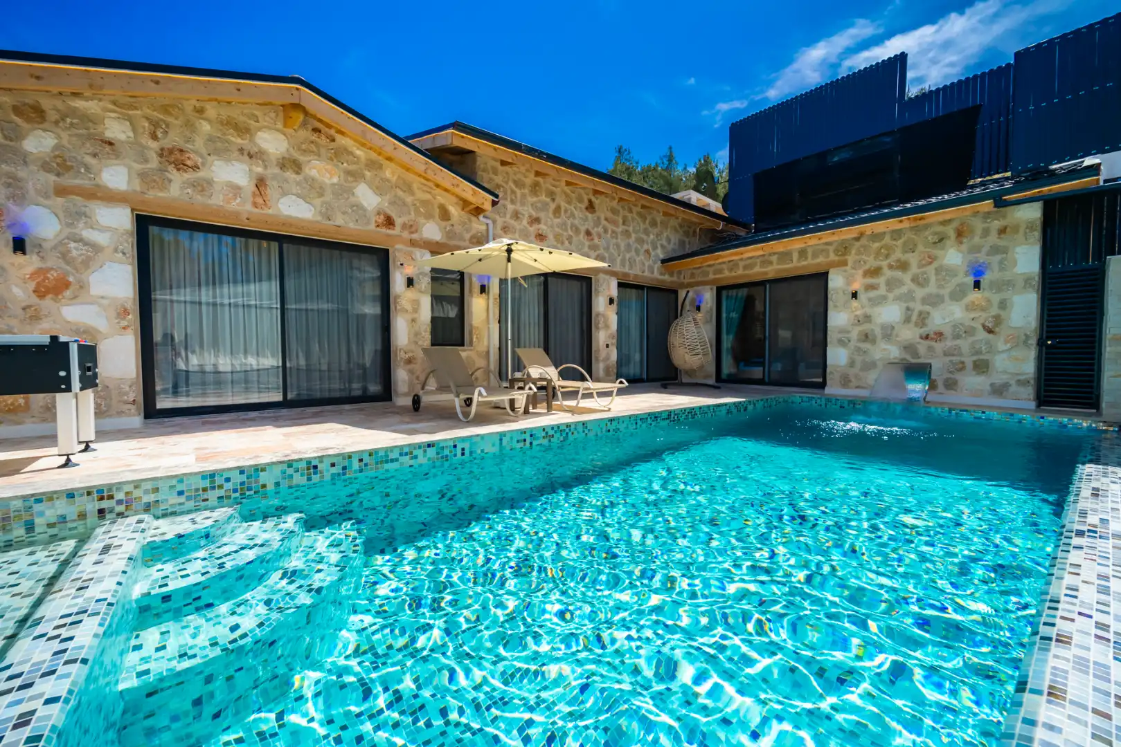 VİLLA VİSCONTE PREMİUM in Akbel, with Private Pool