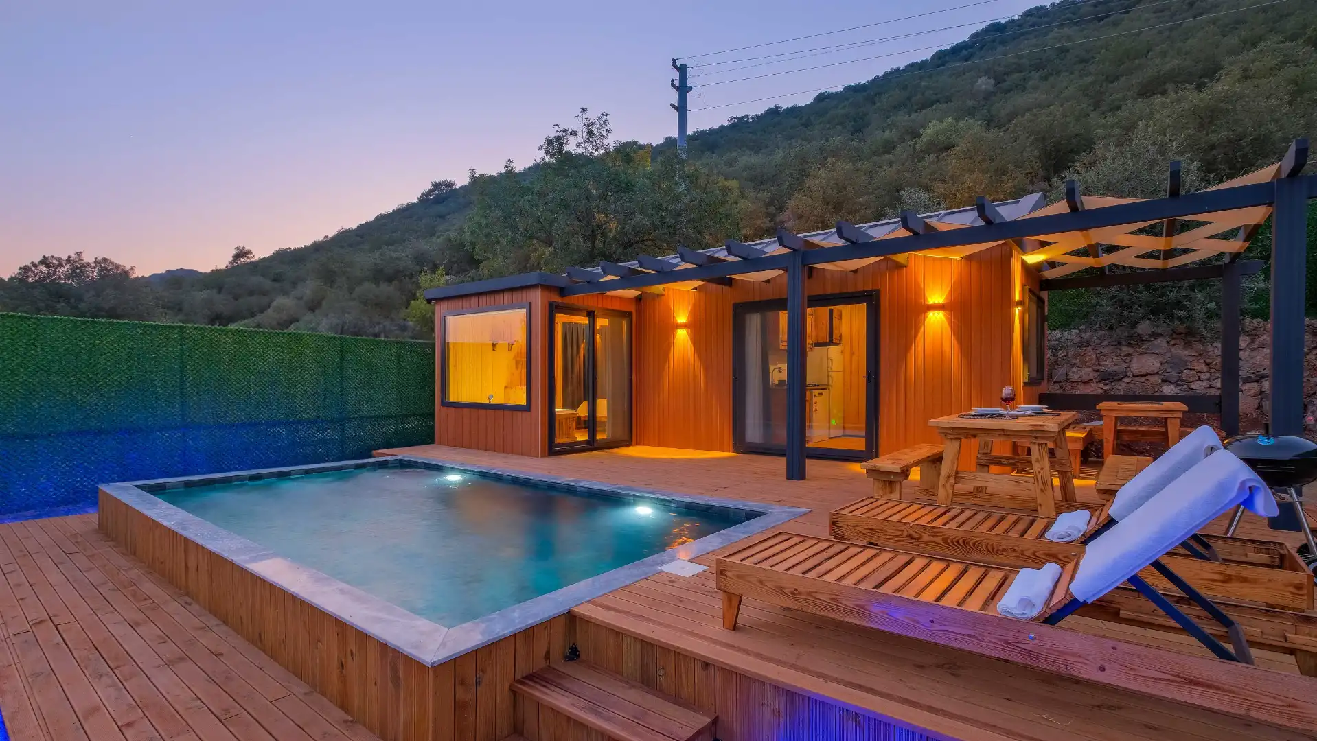 Villa Tiny Store 1 in Kayakoy, with Private Pool