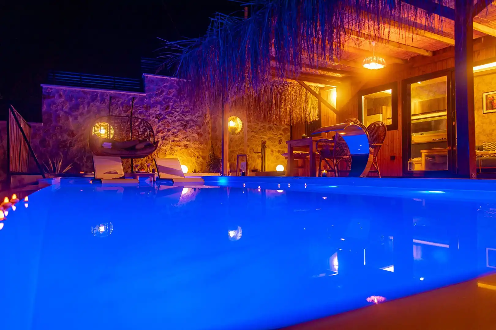 Villa Morish House in Akbel, with Private Pool