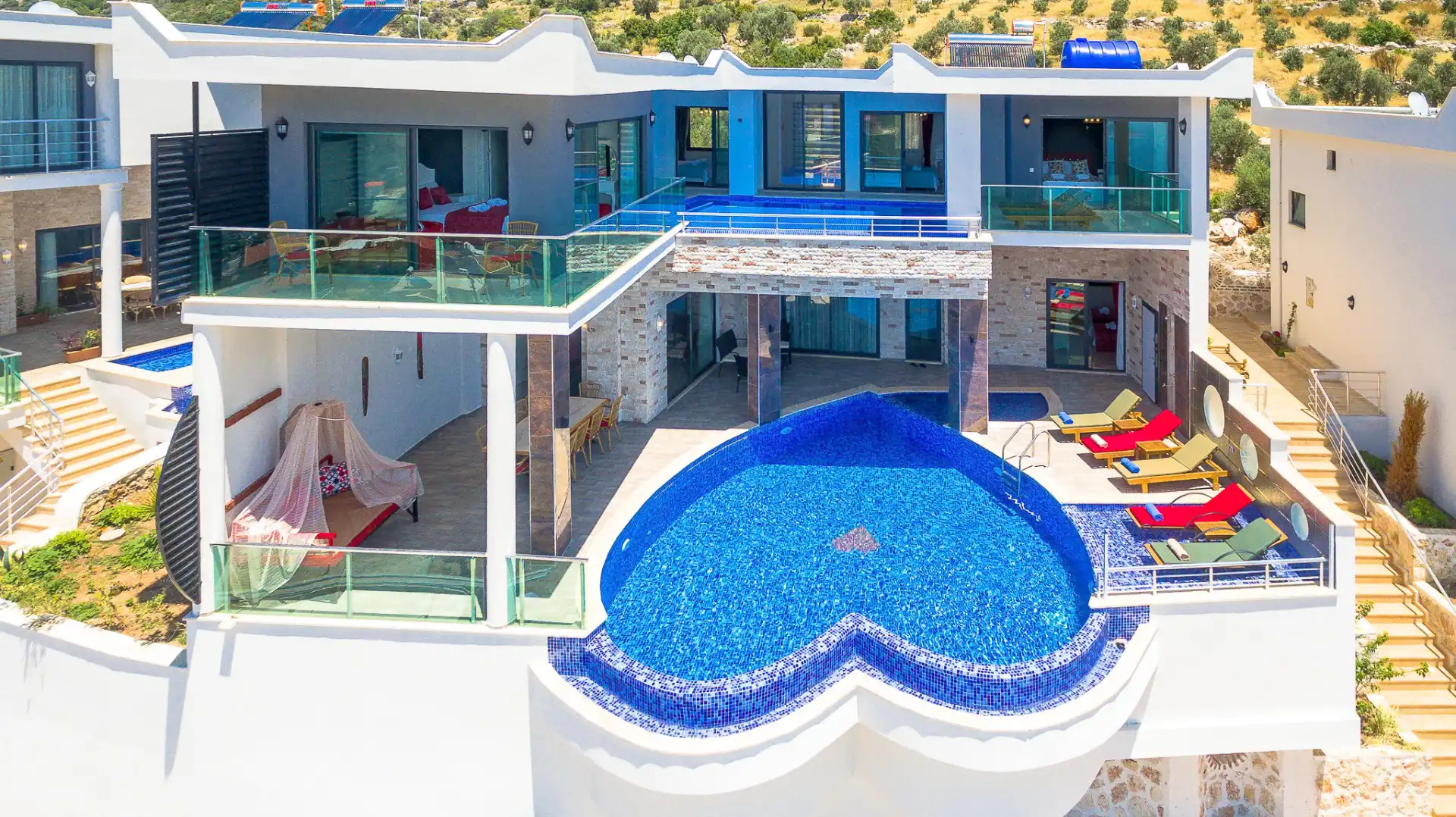 Villa Pavia in Akbel, with Private Pool