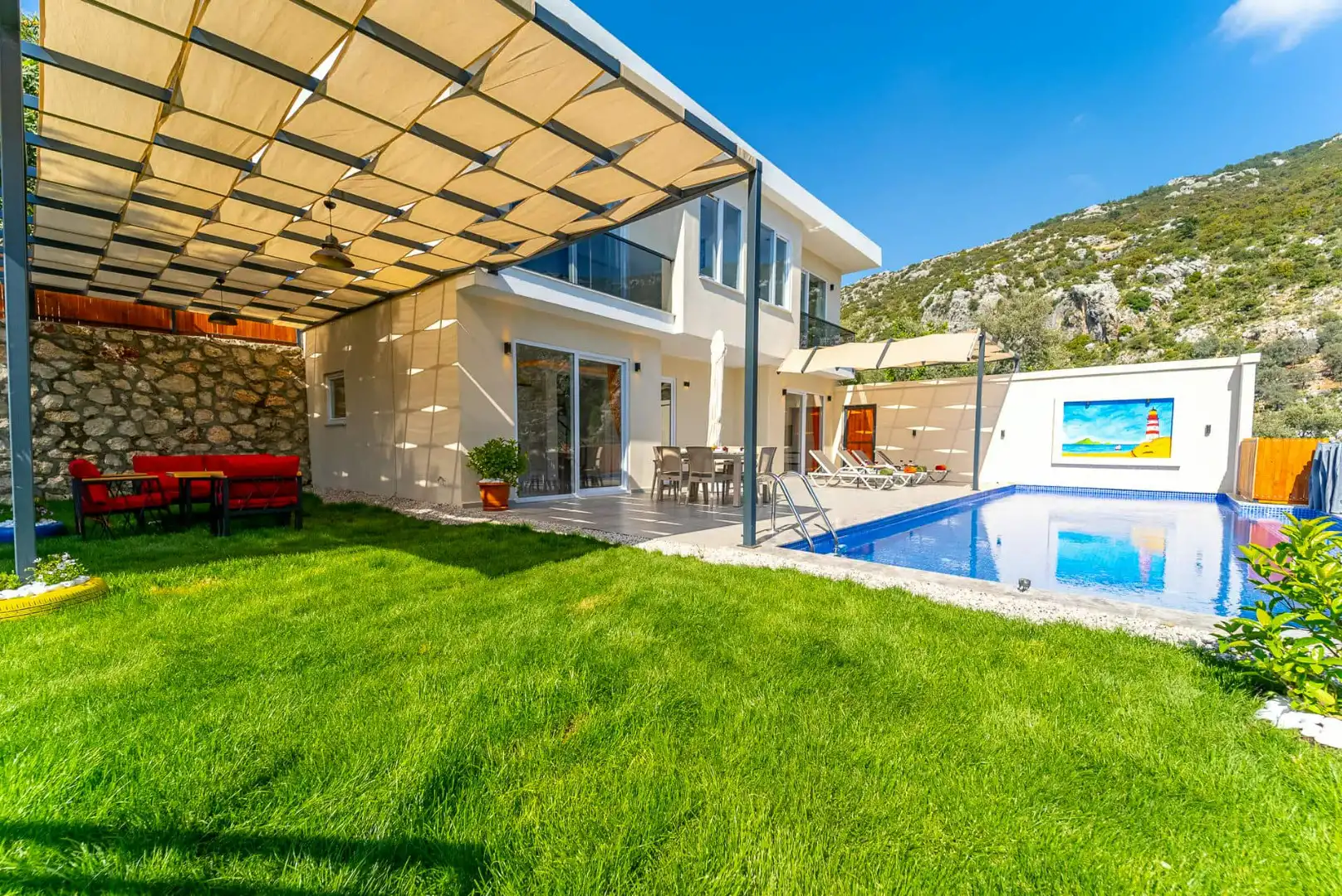 VİLLA MATİZ in İslamlar, with Private Pool
