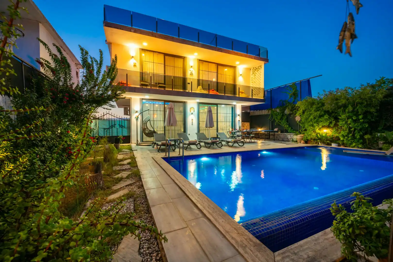 Villa Meriç in Yesilkoy, with Private Pool