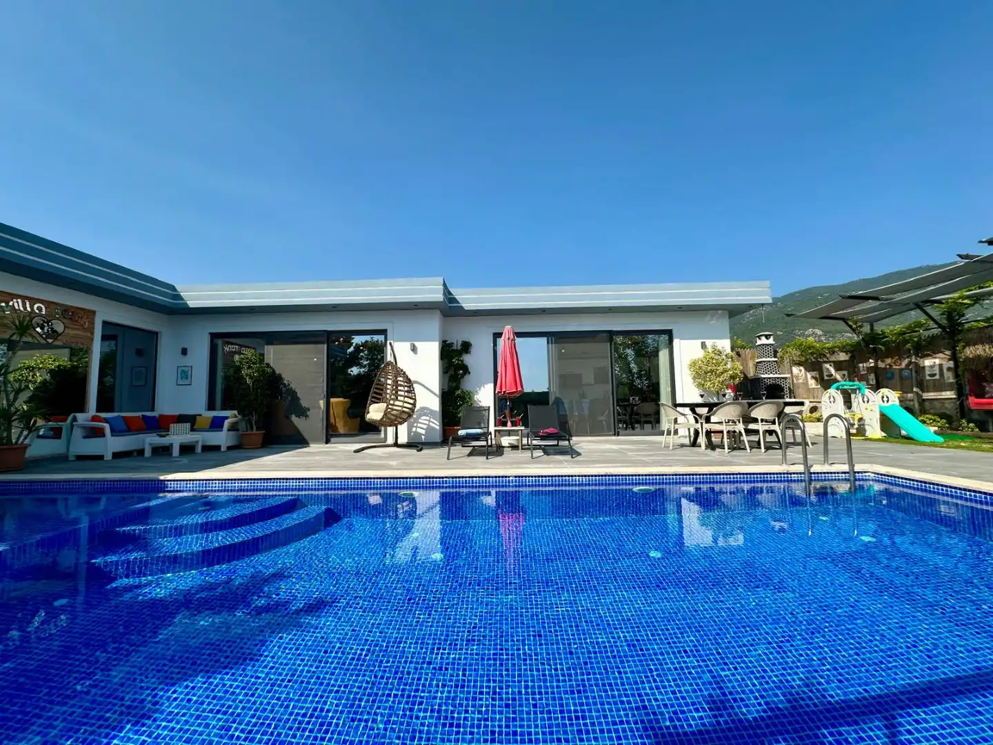 Villa Renk in Caykoy, with Private Pool
