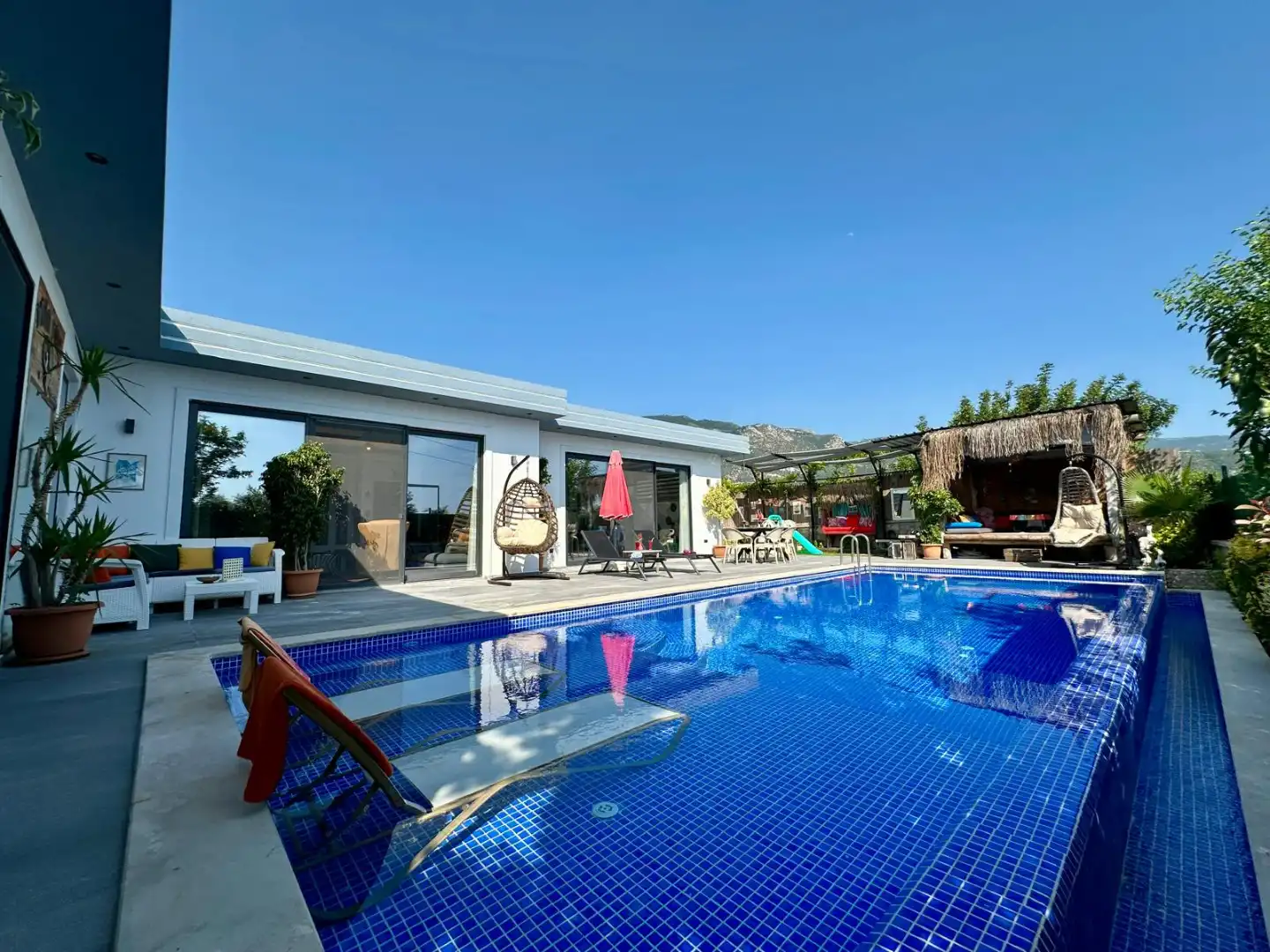 Villa Renk in Caykoy, with Private Pool