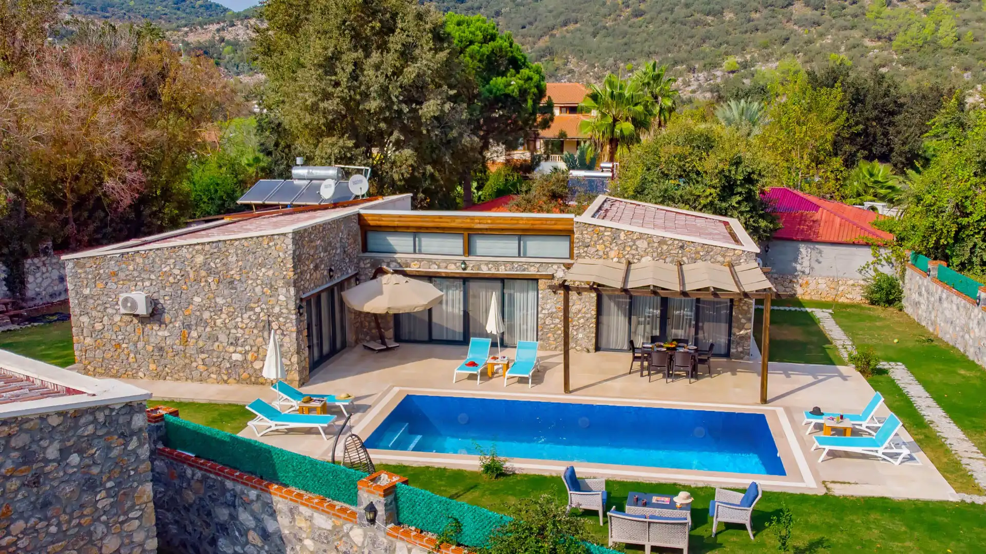 VİLLA LAMBERT in Kayakoy, with Private Pool