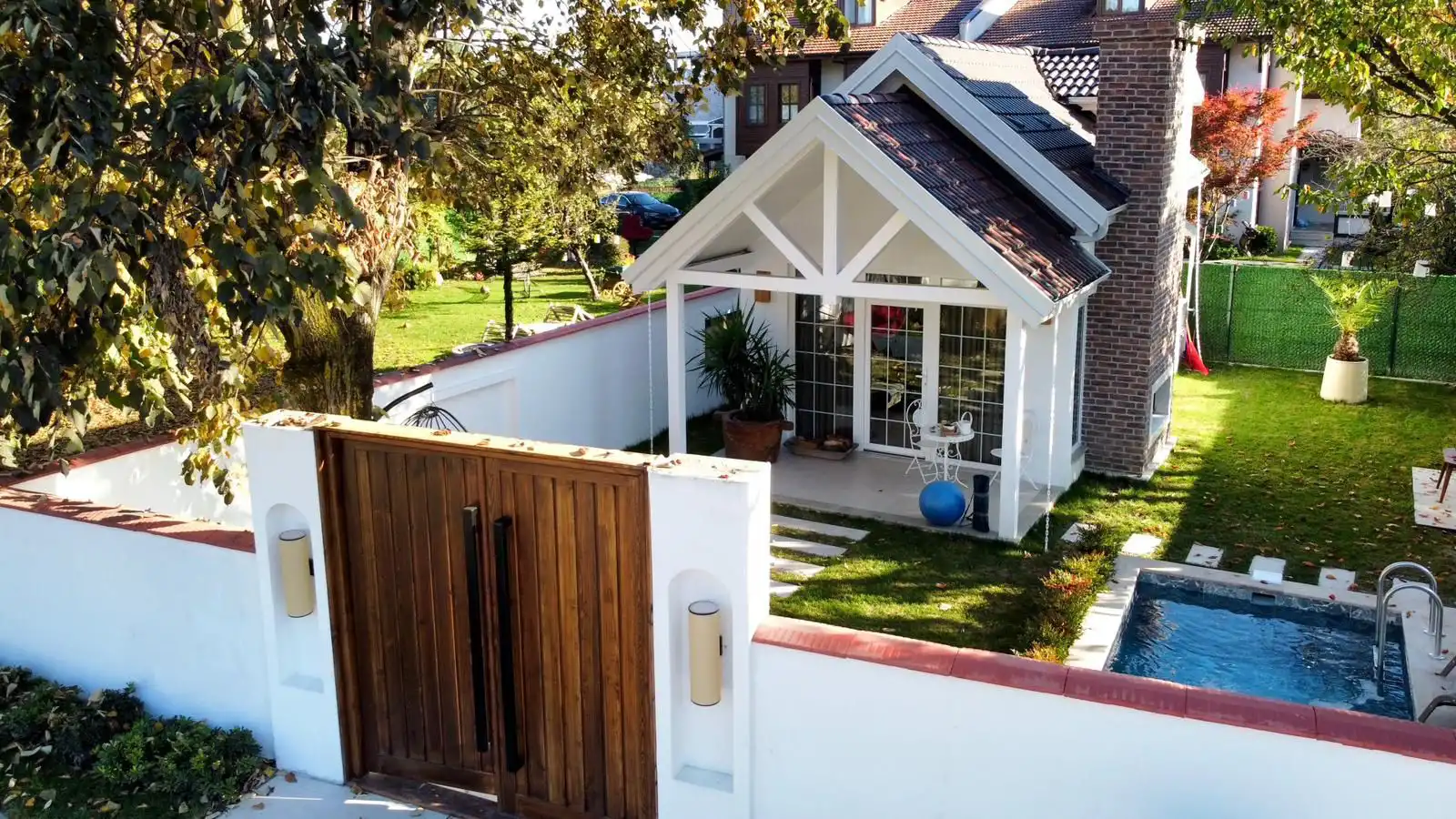 Villa Nefes in Sapanca Bungalows, with Private Pool