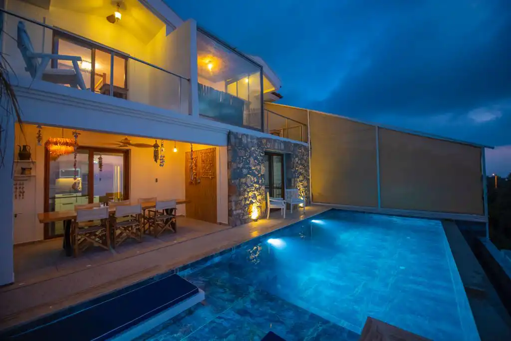 Villa Namaste in Faralya, with Private Pool