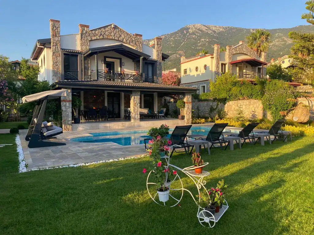 Villa Guneyli in Ovacik, with Private Pool