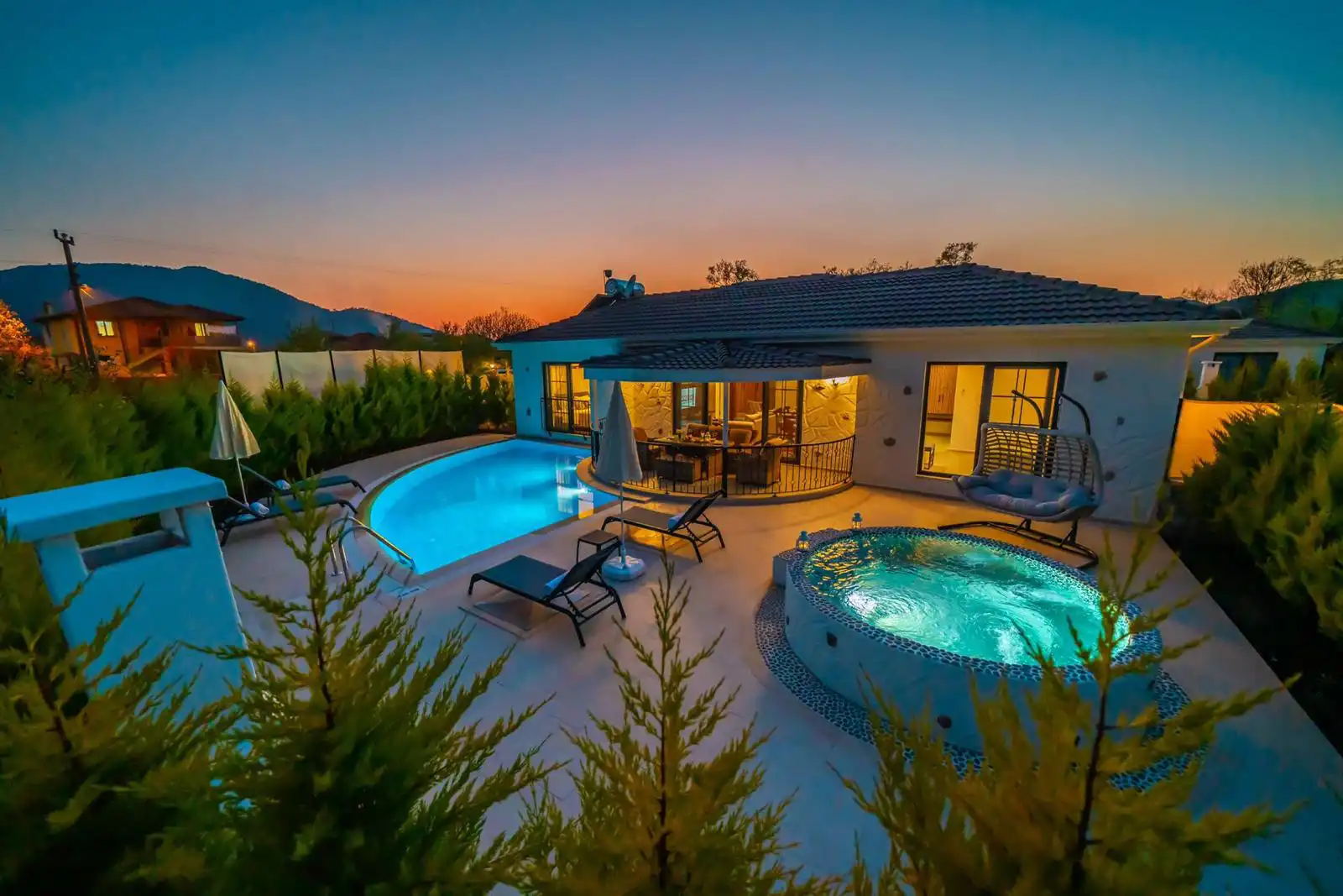 Villa Janna Trio in Kayakoy, with Private Pool