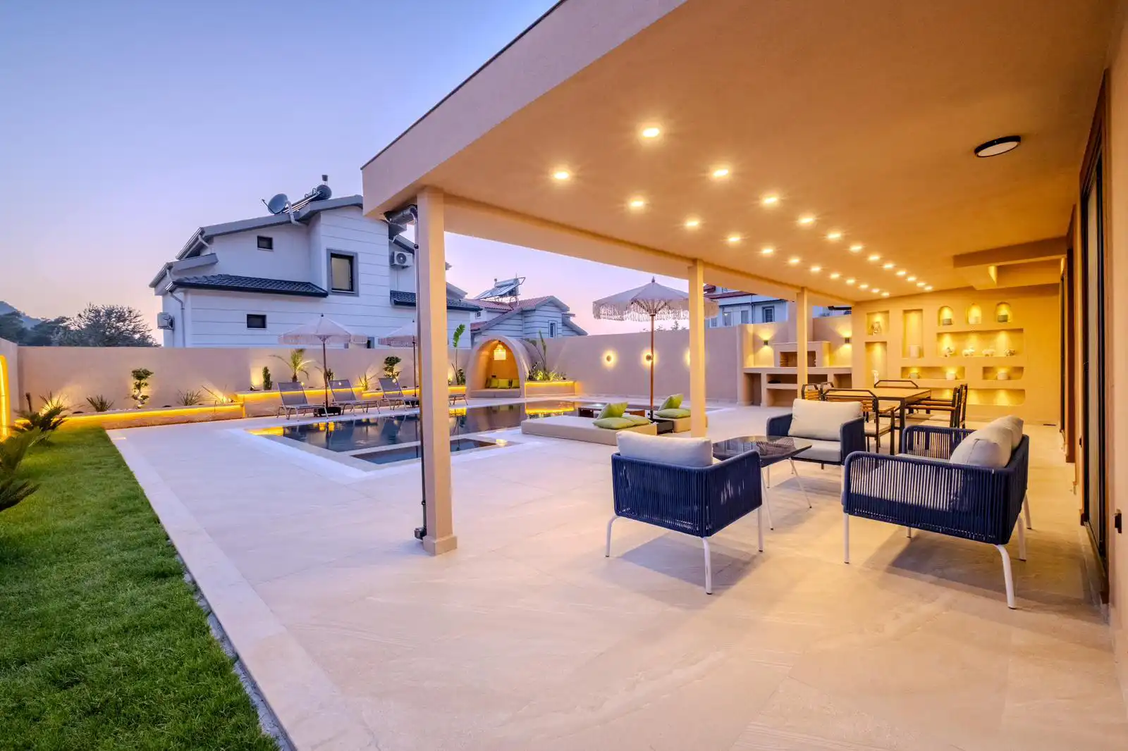 VİLLA OPHELİA TRİO in Hisaronu, with Private Pool