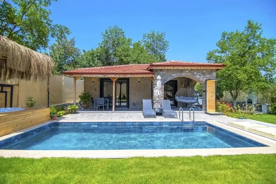 VİLLA ELAROSE in Kayakoy, with Private Pool