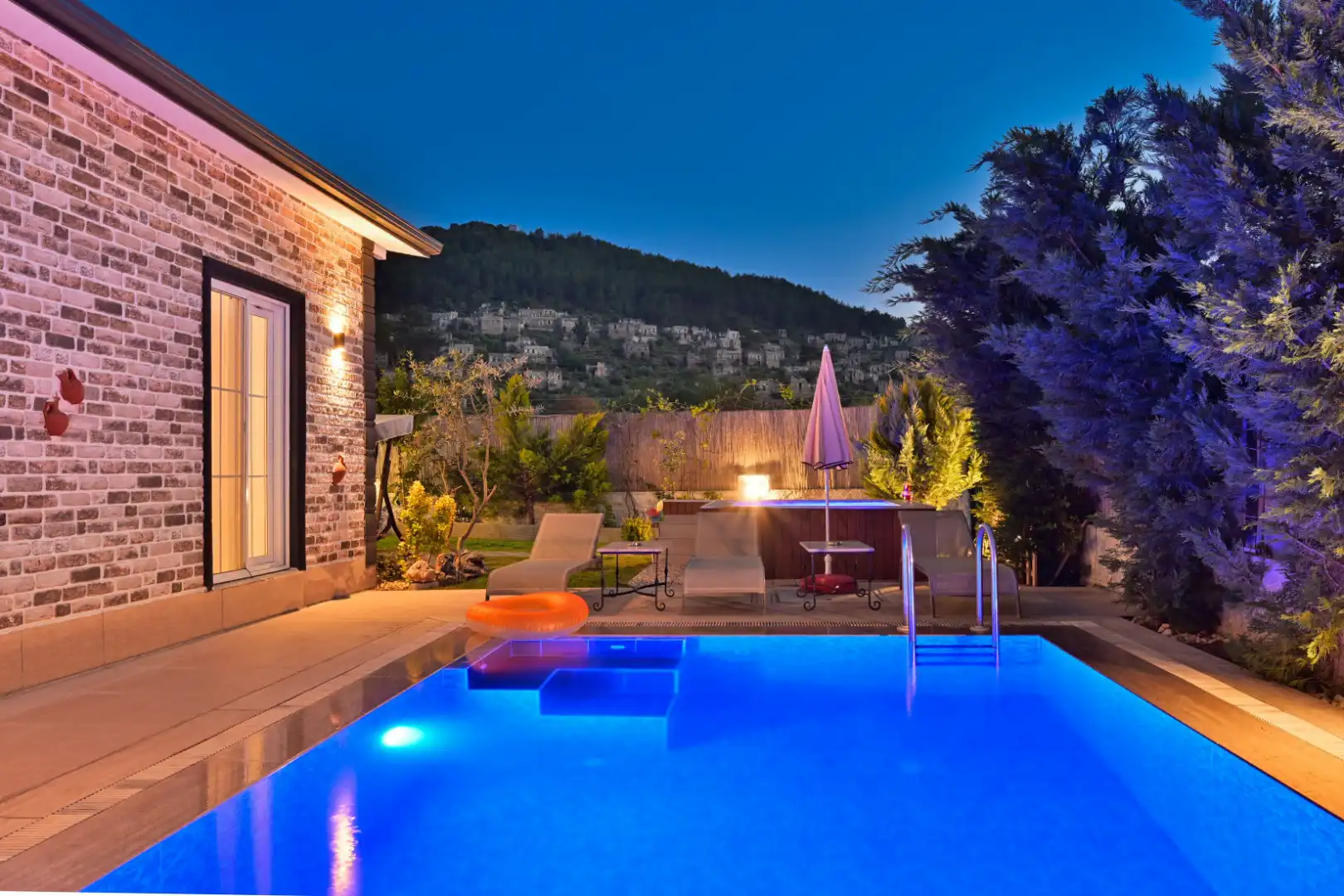 VİLLA İNCİ KAYAKÖY in Kayakoy, with Private Pool