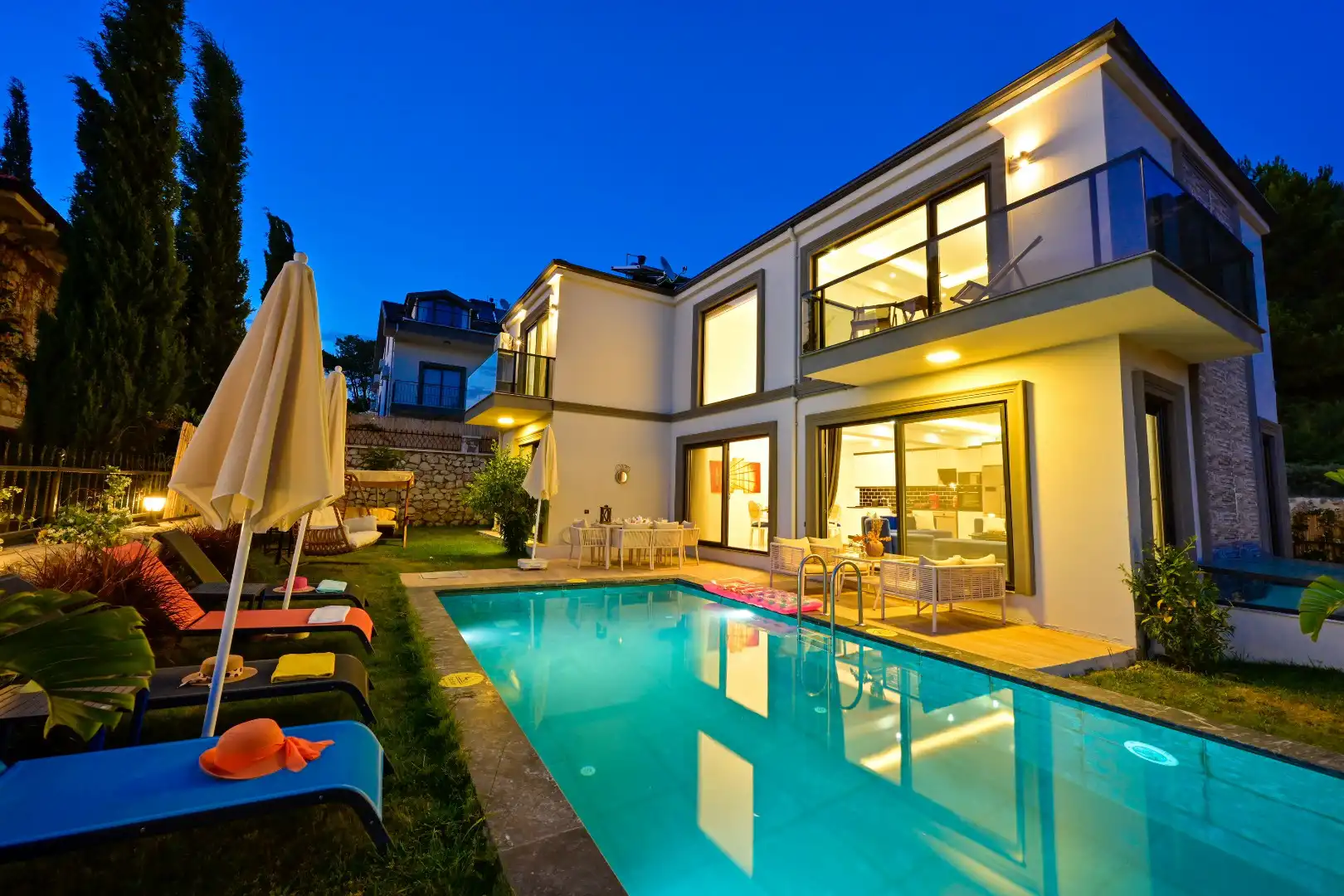 Villa Faralya Hill in Faralya, with Private Pool