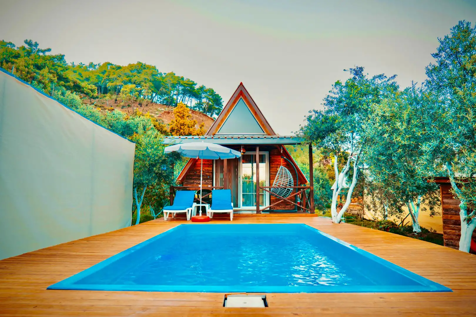 Bungalov Tili in Yaniklar, with Private Pool