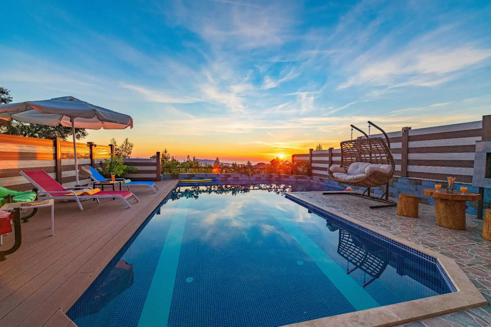 Villa Mert in İslamlar, with Private Pool