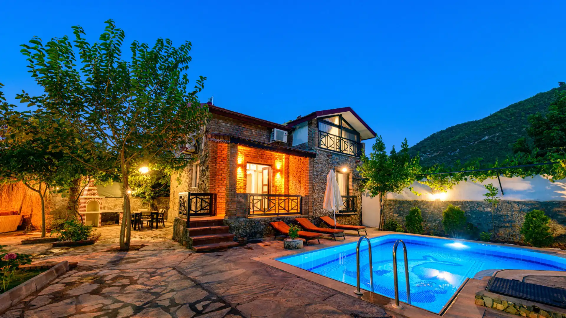 Villa Sarnıc in Kayakoy, with Private Pool