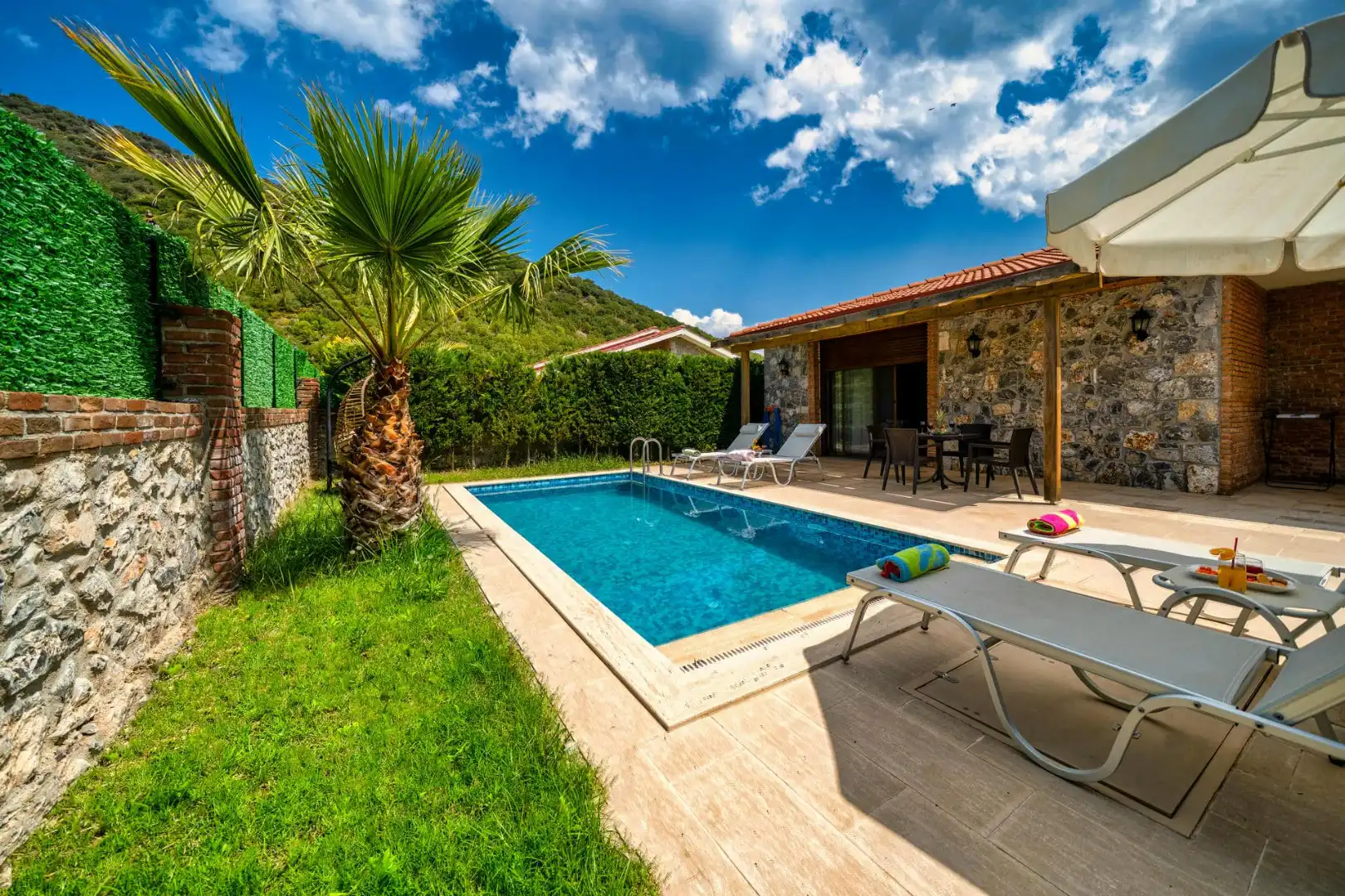 Villa Ahu in Kayakoy, with Private Pool