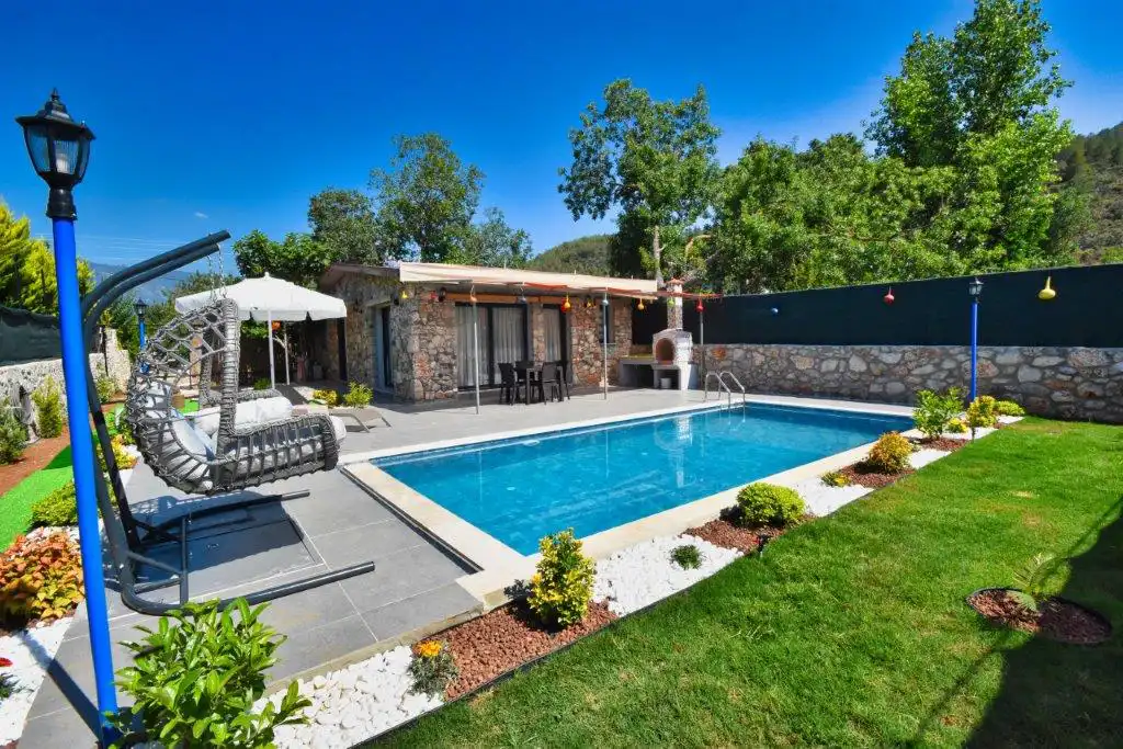 Villa Neo Duo in Kayakoy, with Private Pool