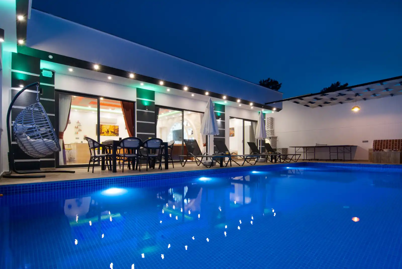 Villa Visconte 3 in Akbel, with Private Pool