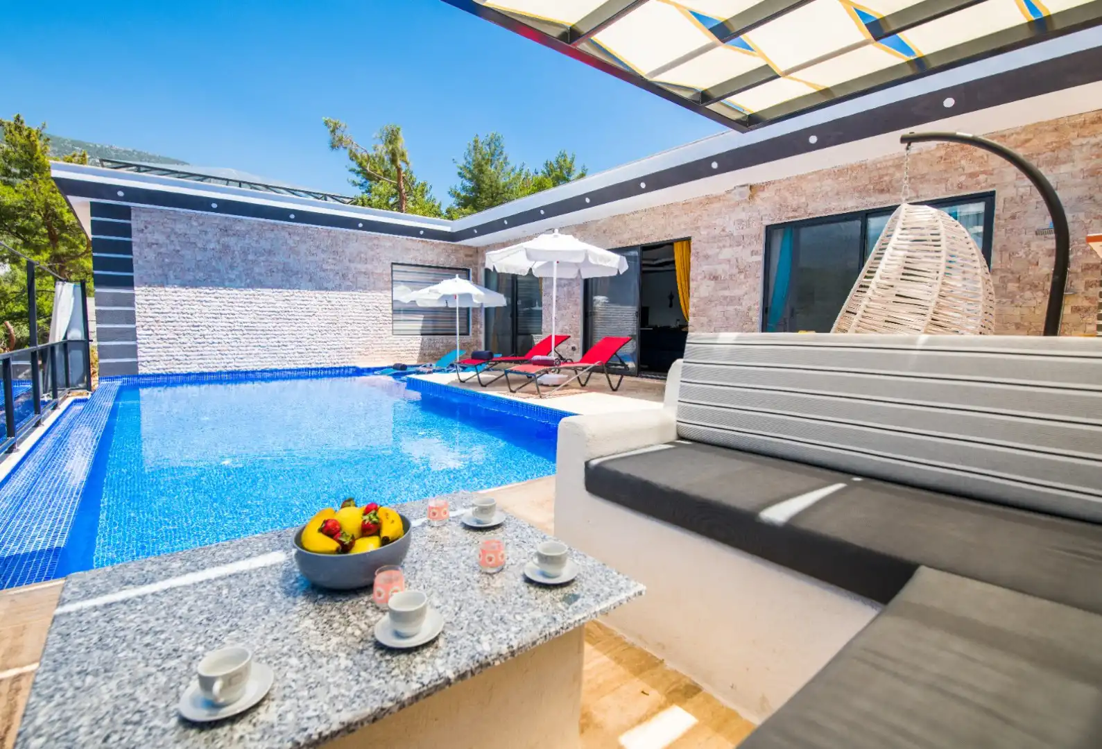 VİLLA VİSCONTE 1 in Akbel, with Private Pool