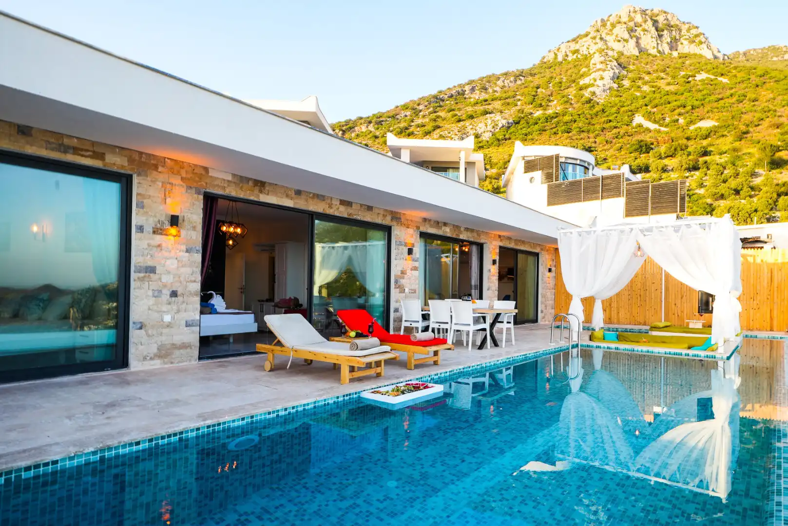 Villa Betra in Akbel, with Private Pool