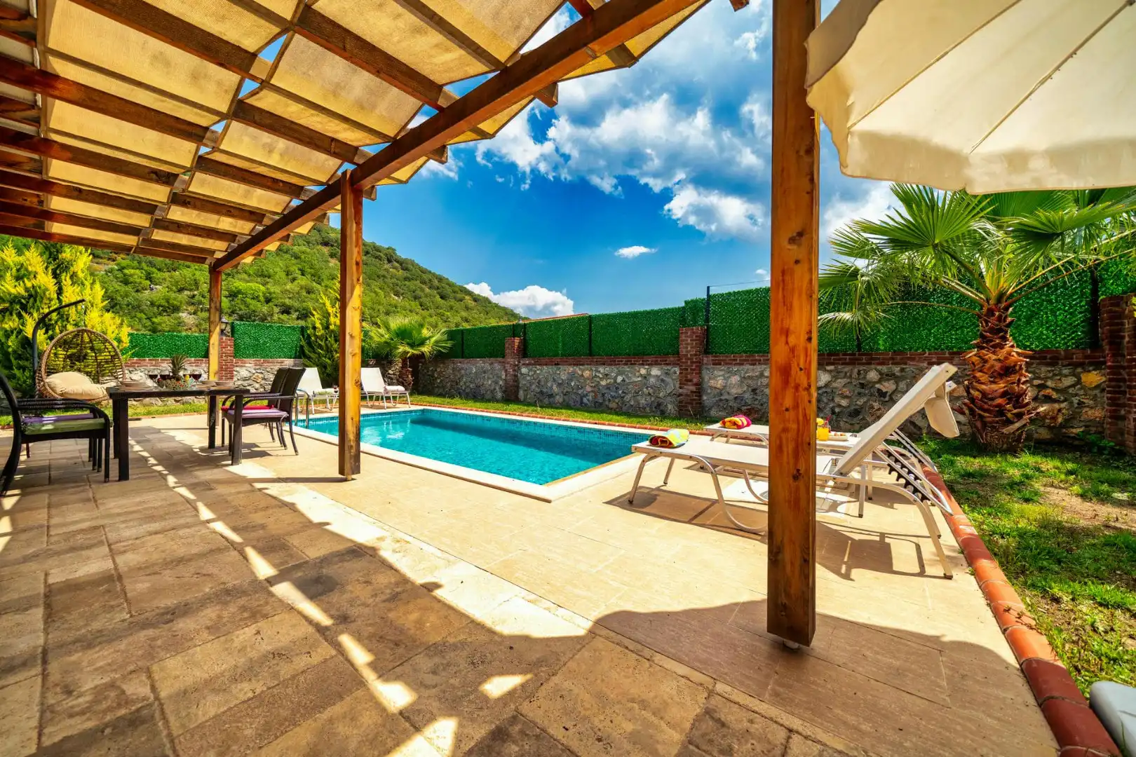 Villa Cemre in Kayakoy, with Private Pool