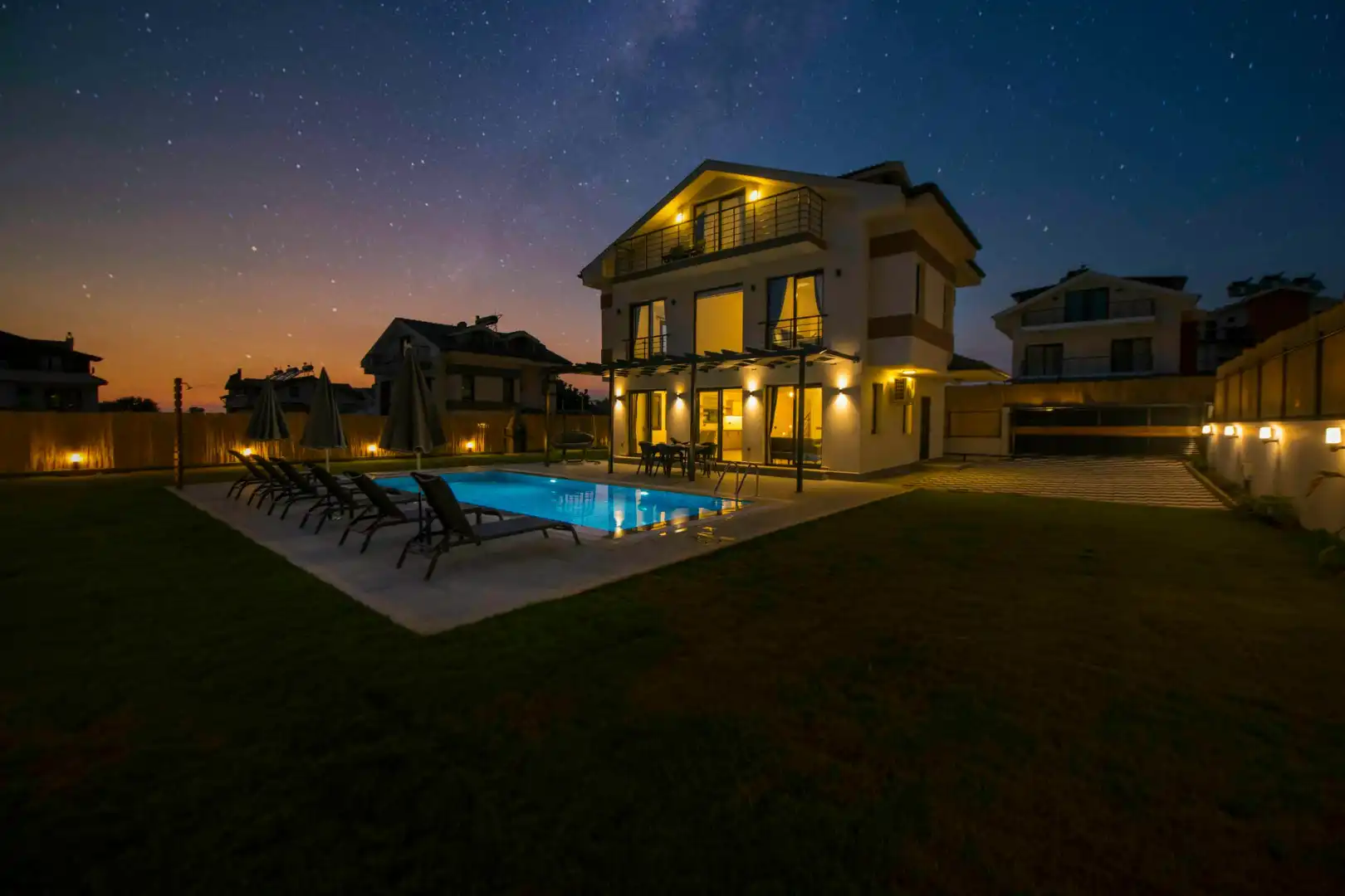 Villa Dalle 3 in Ovacik, with Private Pool