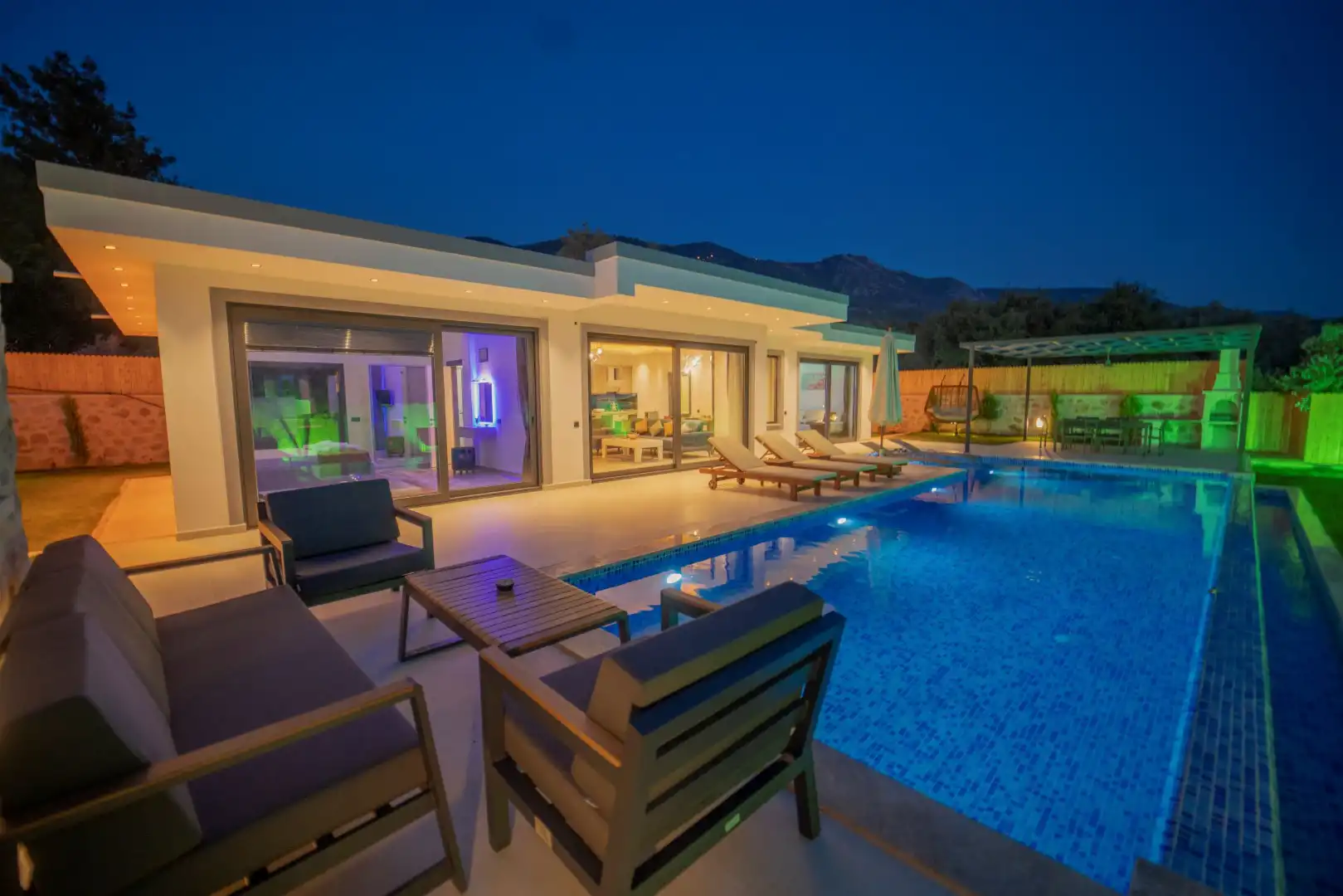 Villa Mavi in Caykoy, with Private Pool